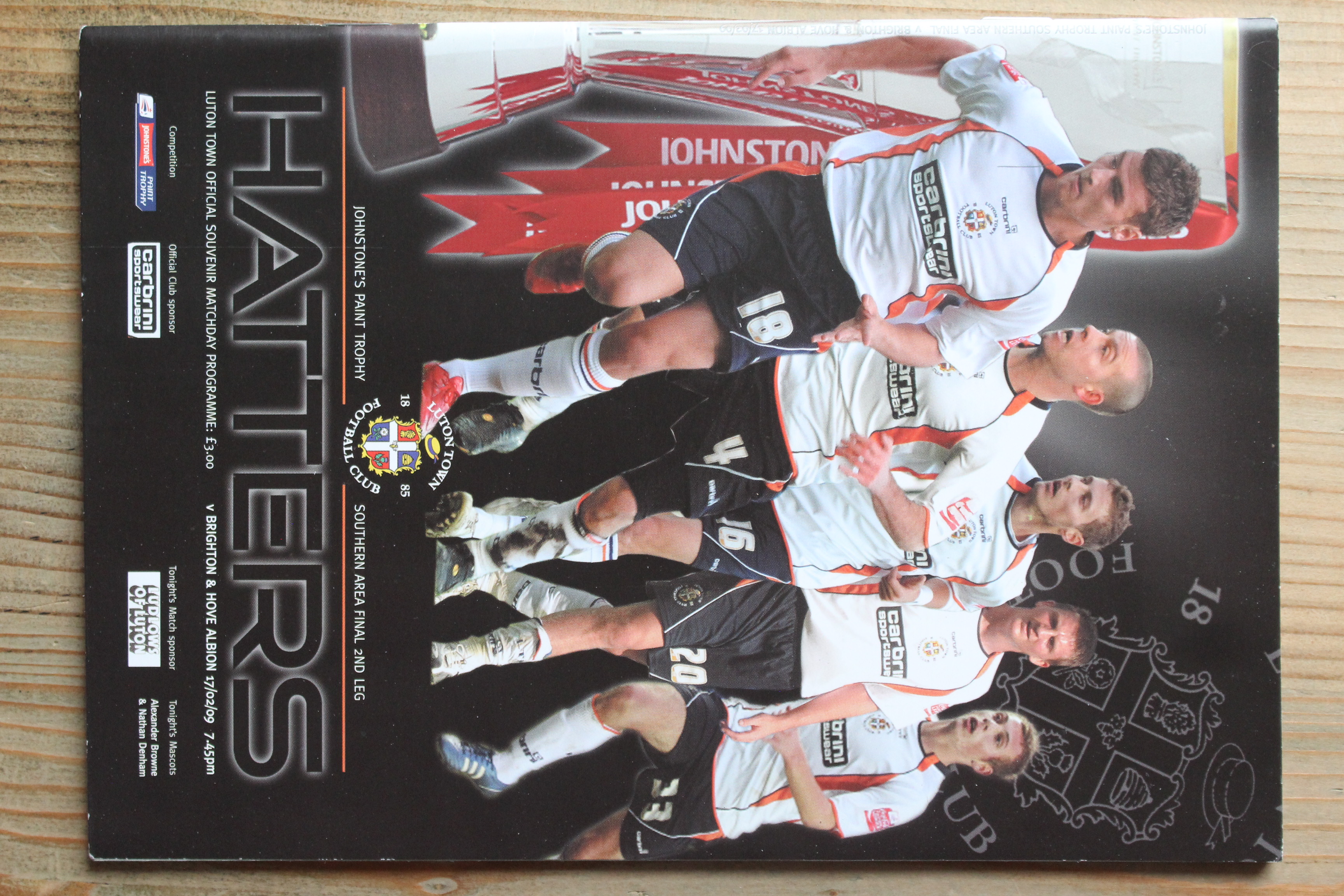 Luton Town FC v Brighton & Hove Albion FC