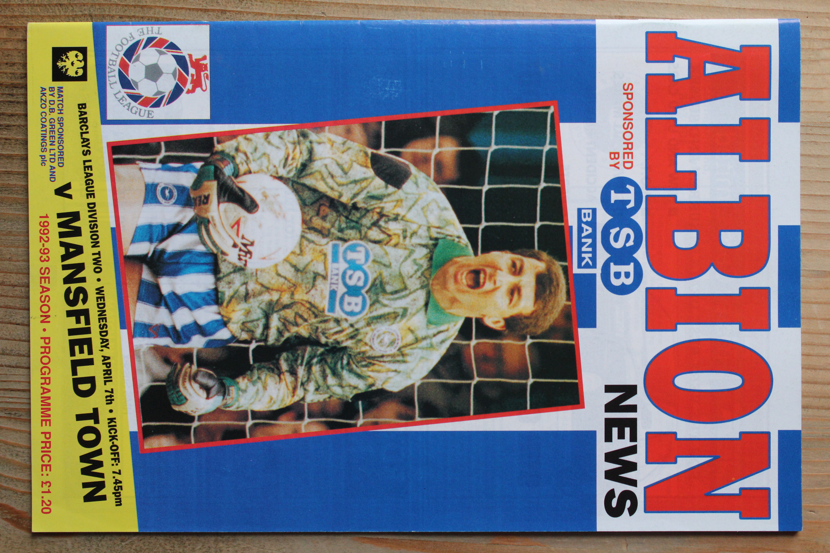 Brighton & Hove Albion FC v Mansfield Town FC