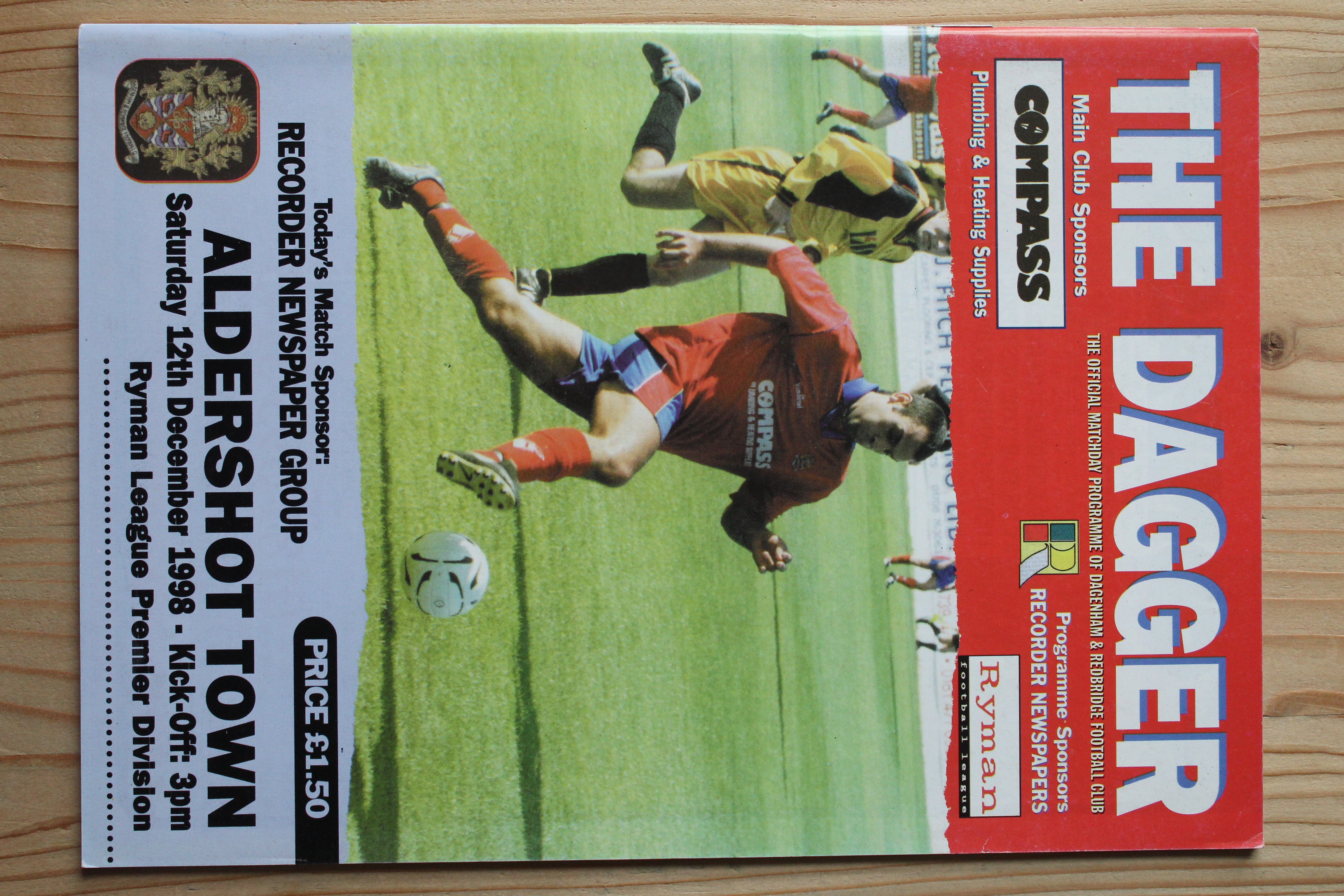Dagenham & Redbridge v Aldershot Town F.C
