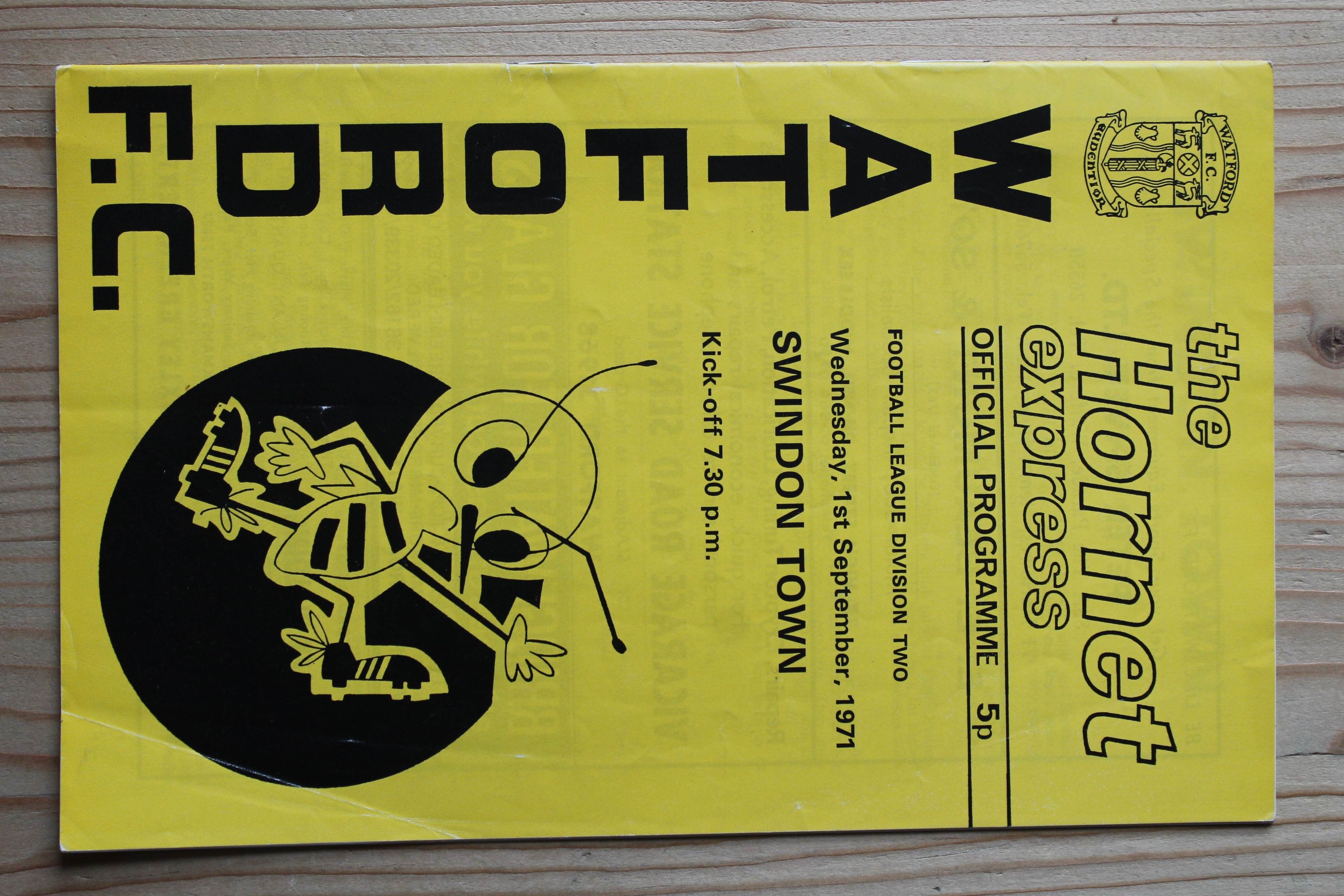 Watford FC v Swindon Town FC