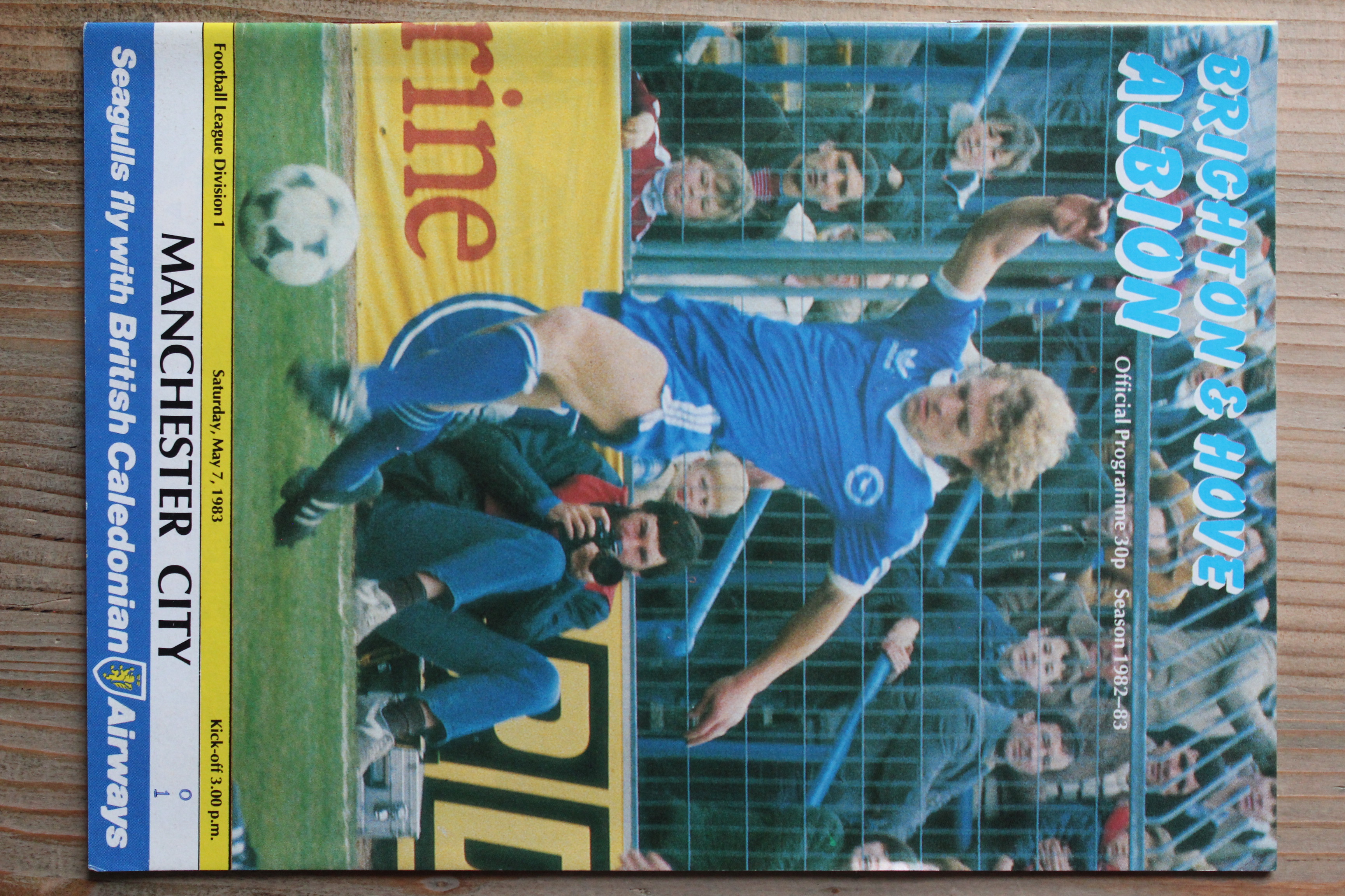 Brighton & Hove Albion FC v Manchester City FC