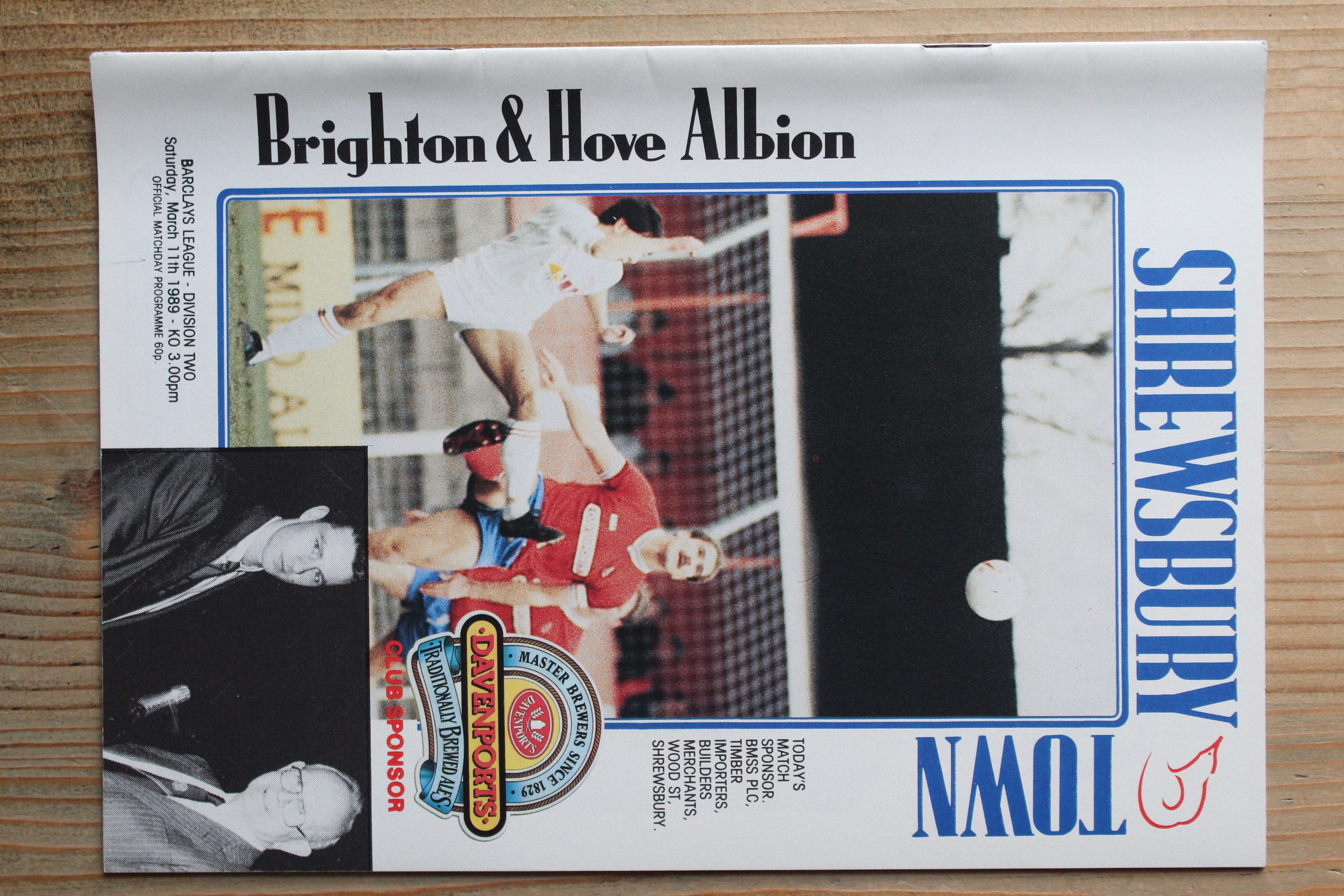 Shrewsbury Town FC v Brighton & Hove Albion FC