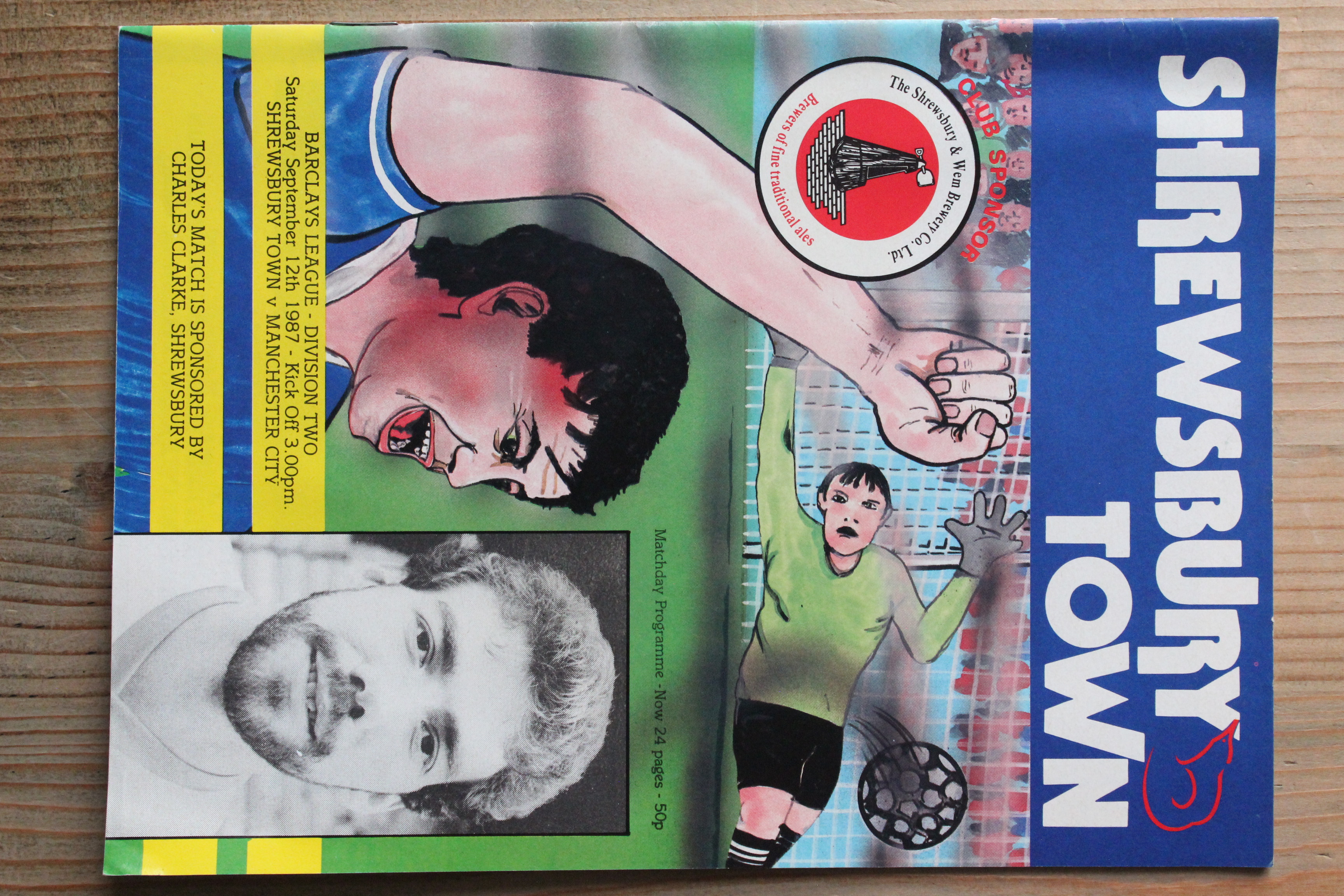 Shrewsbury Town FC v Manchester City FC