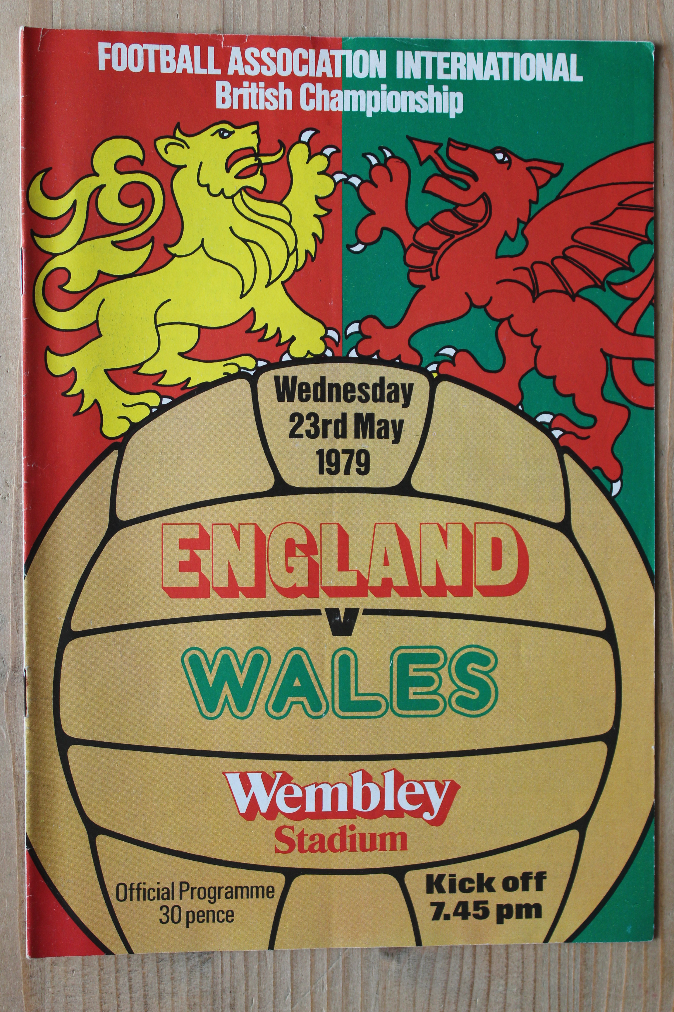 England v Wales
