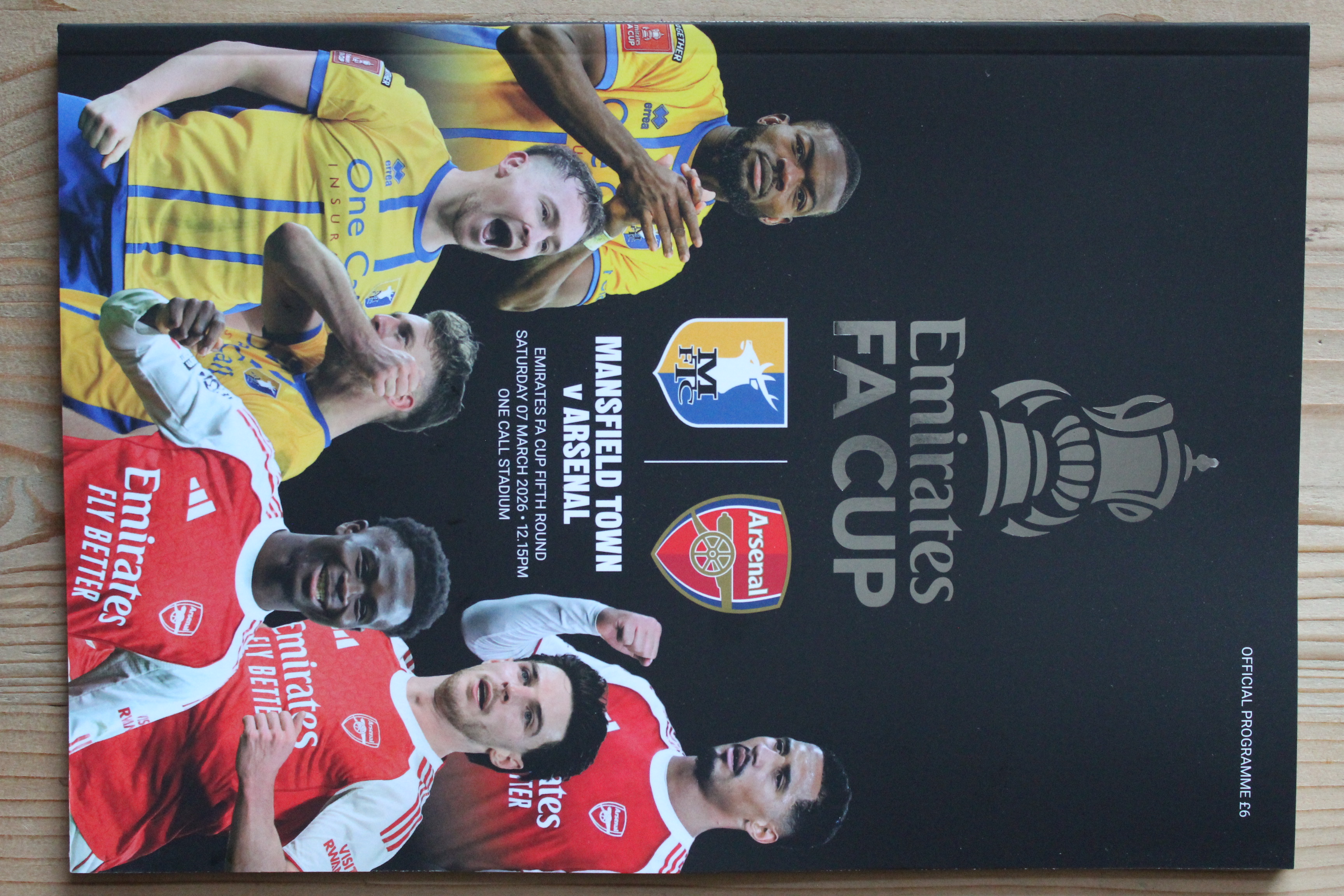 Mansfield Town FC v Arsenal FC
