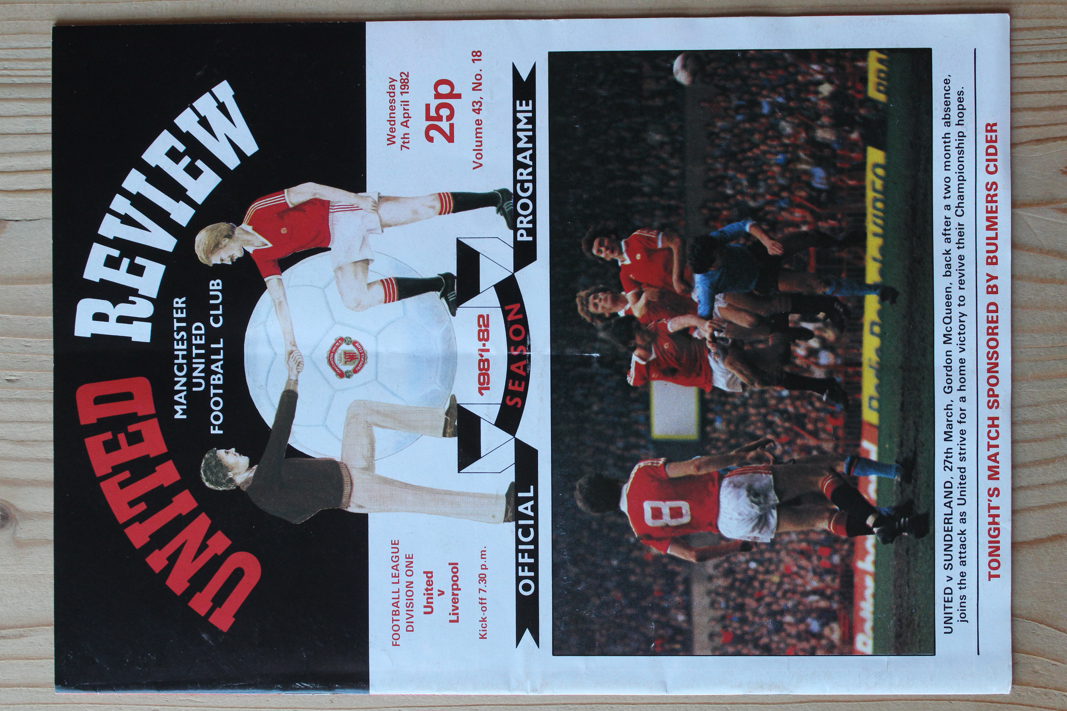 Manchester United FC v Liverpool FC