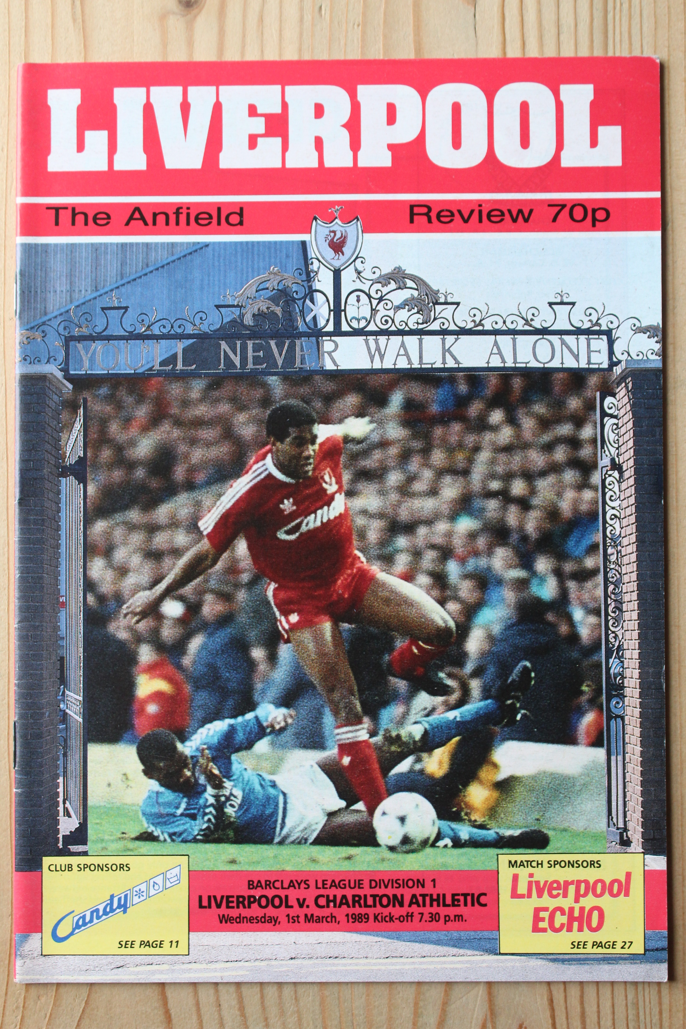 Liverpool FC v Charlton Athletic FC