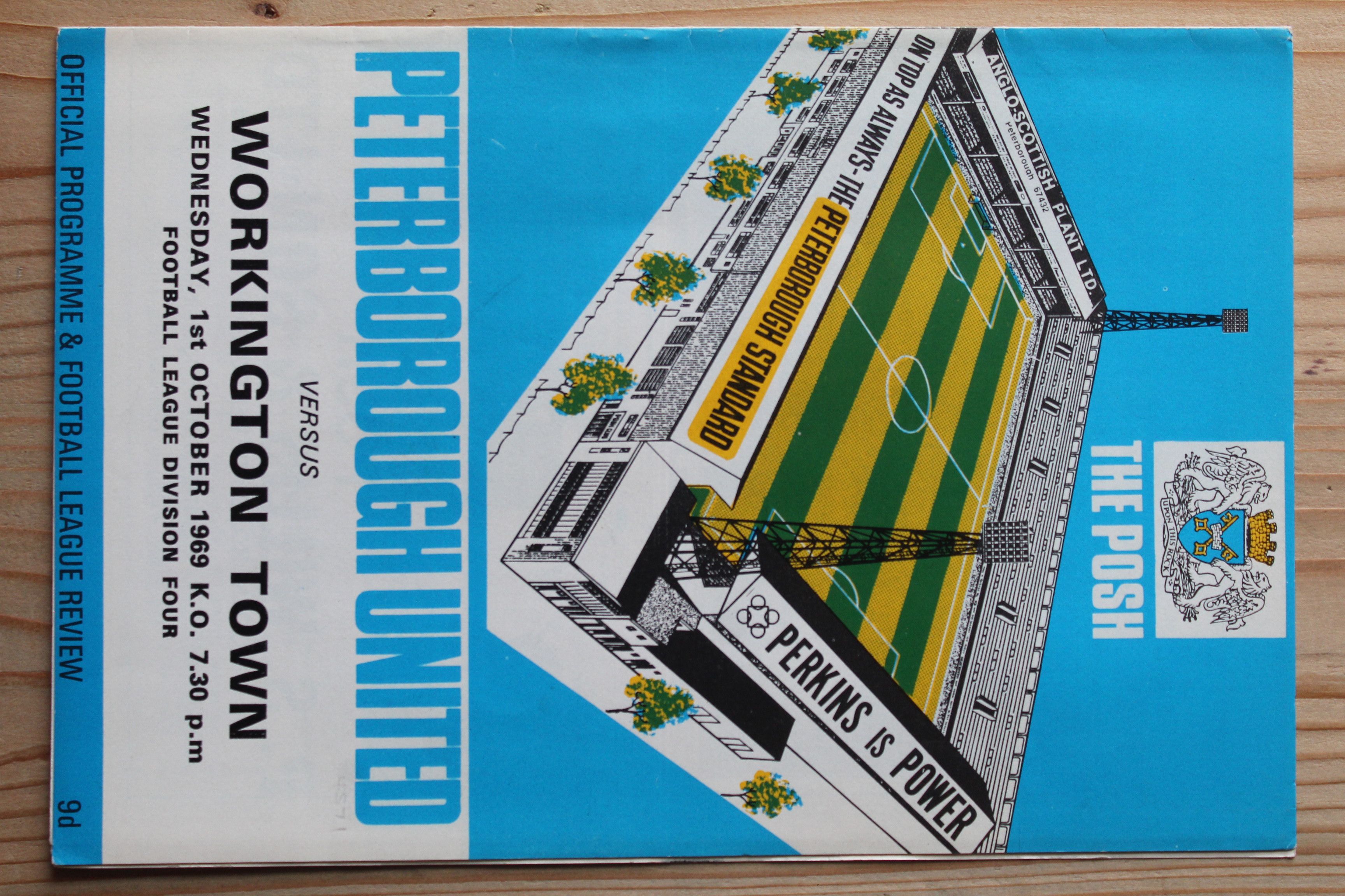 Peterborough United FC v Workington