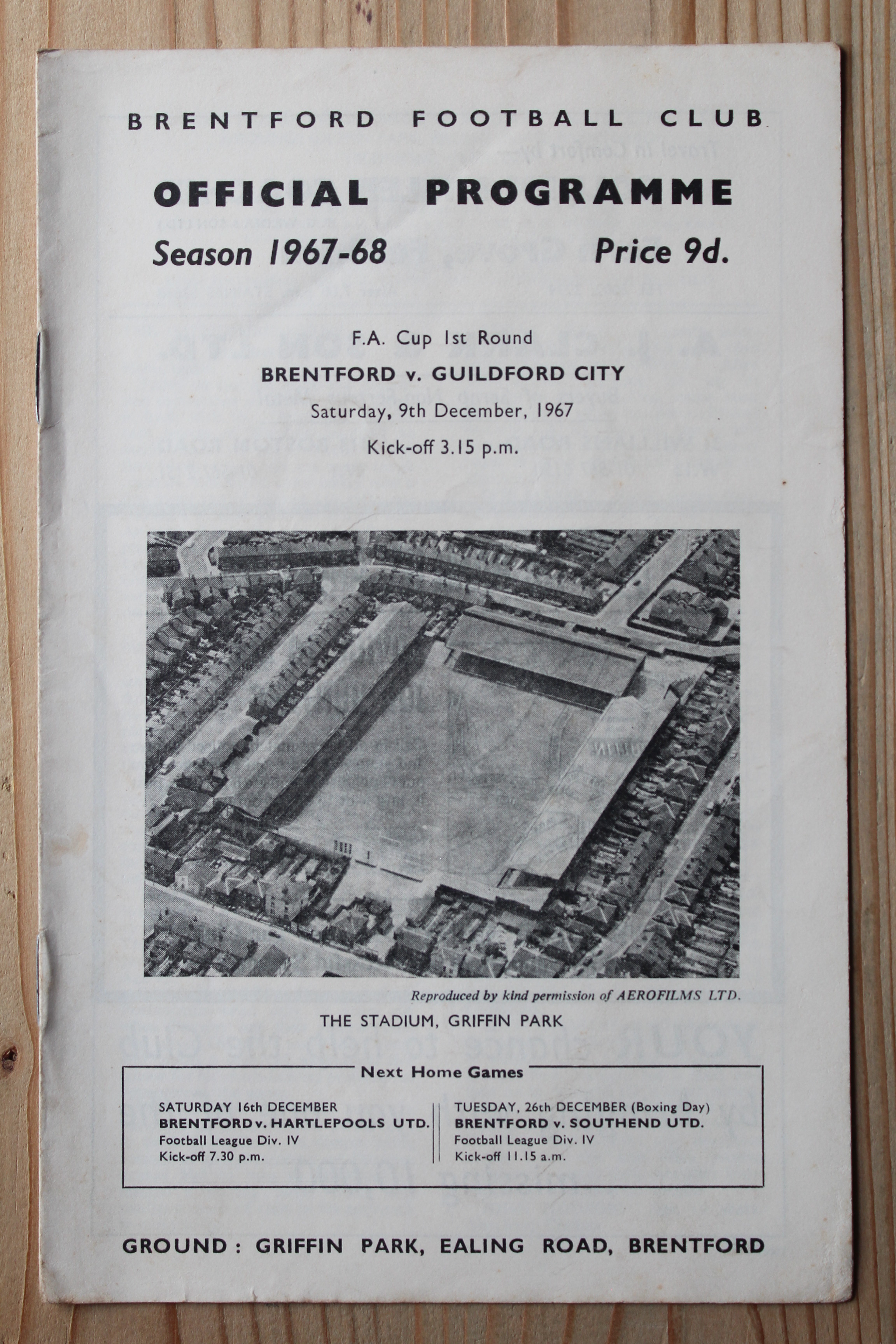 Brentford FC v Guildford City