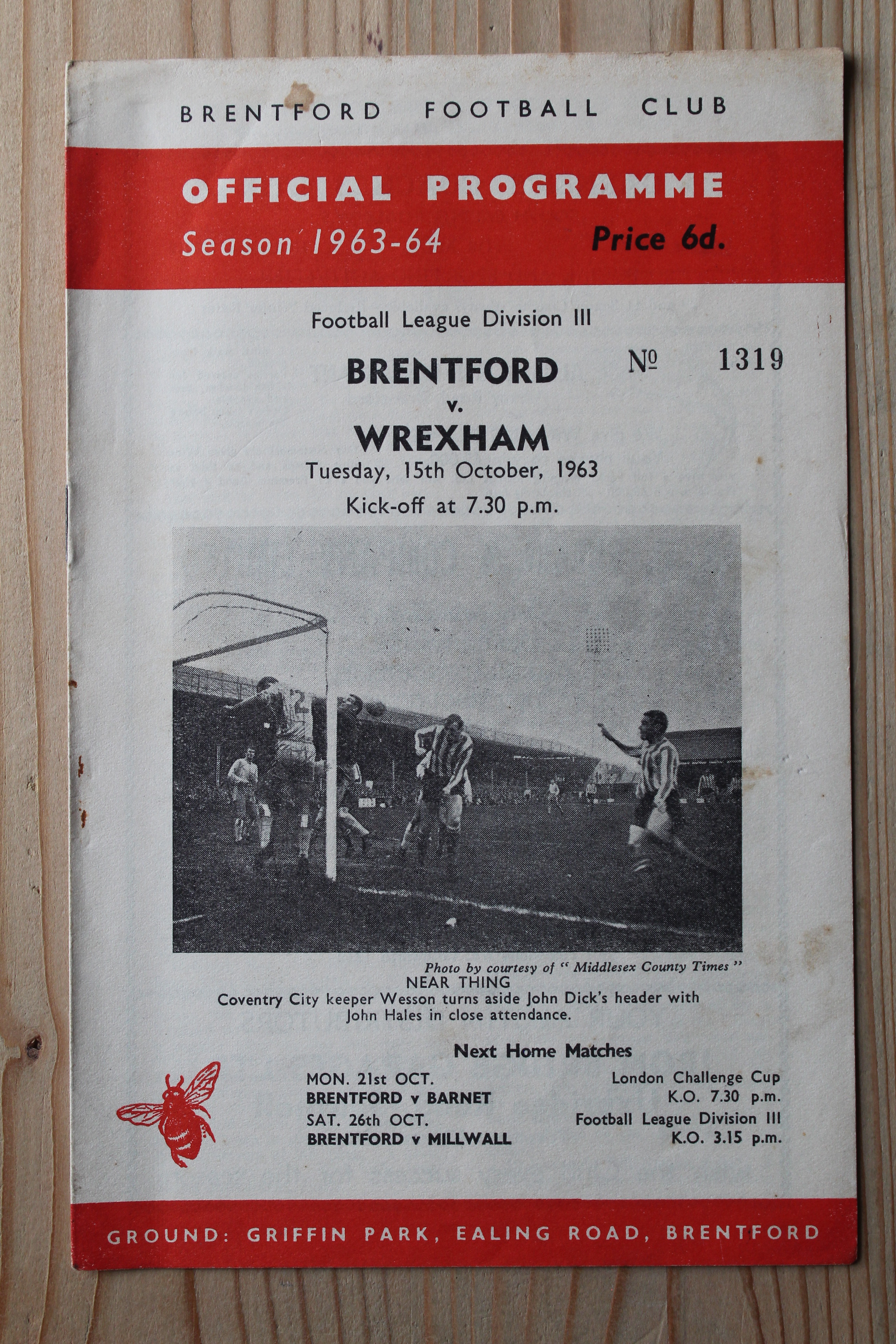 Brentford FC v Wrexham FC