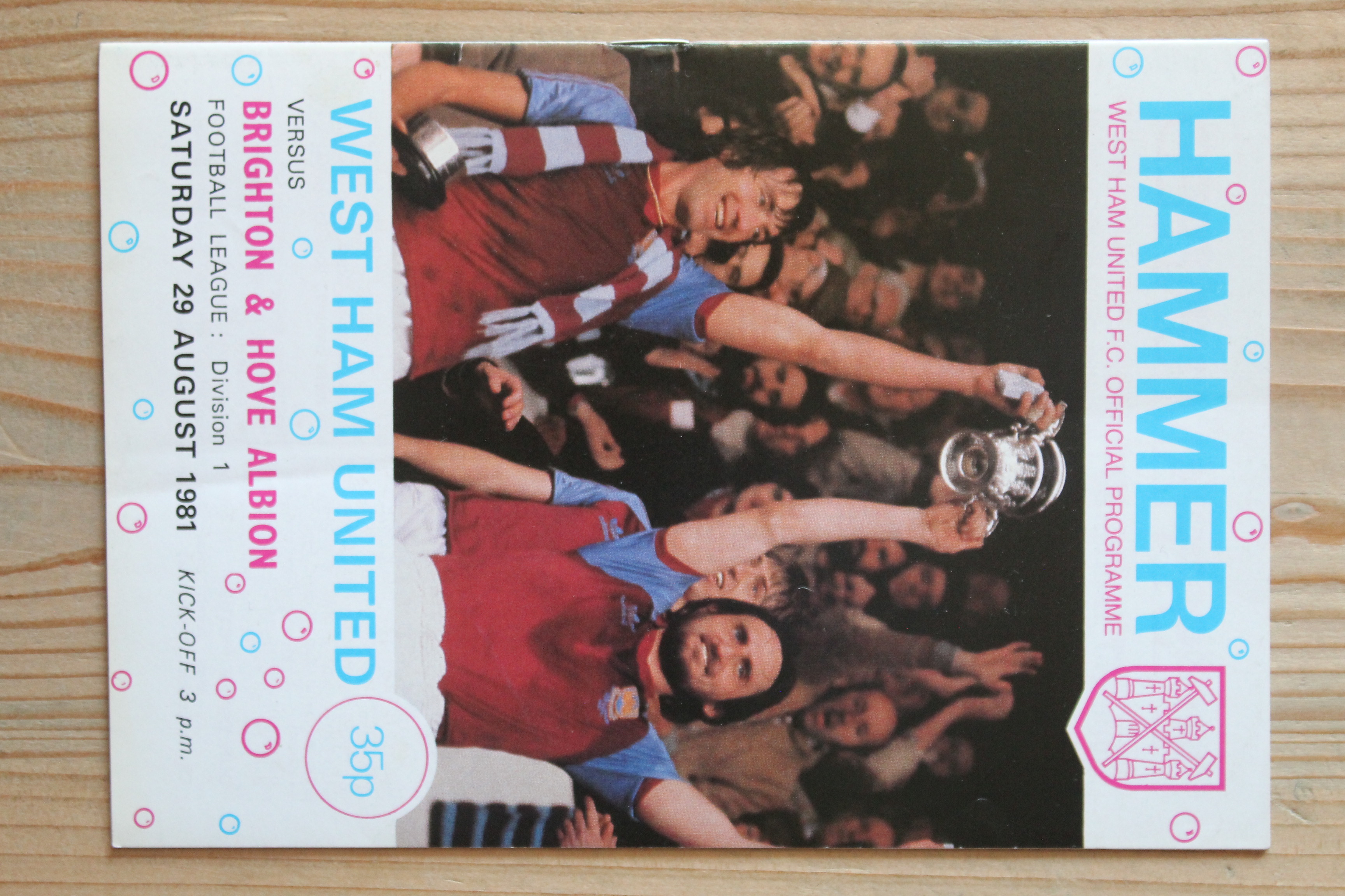 West Ham United FC v Brighton & Hove Albion FC