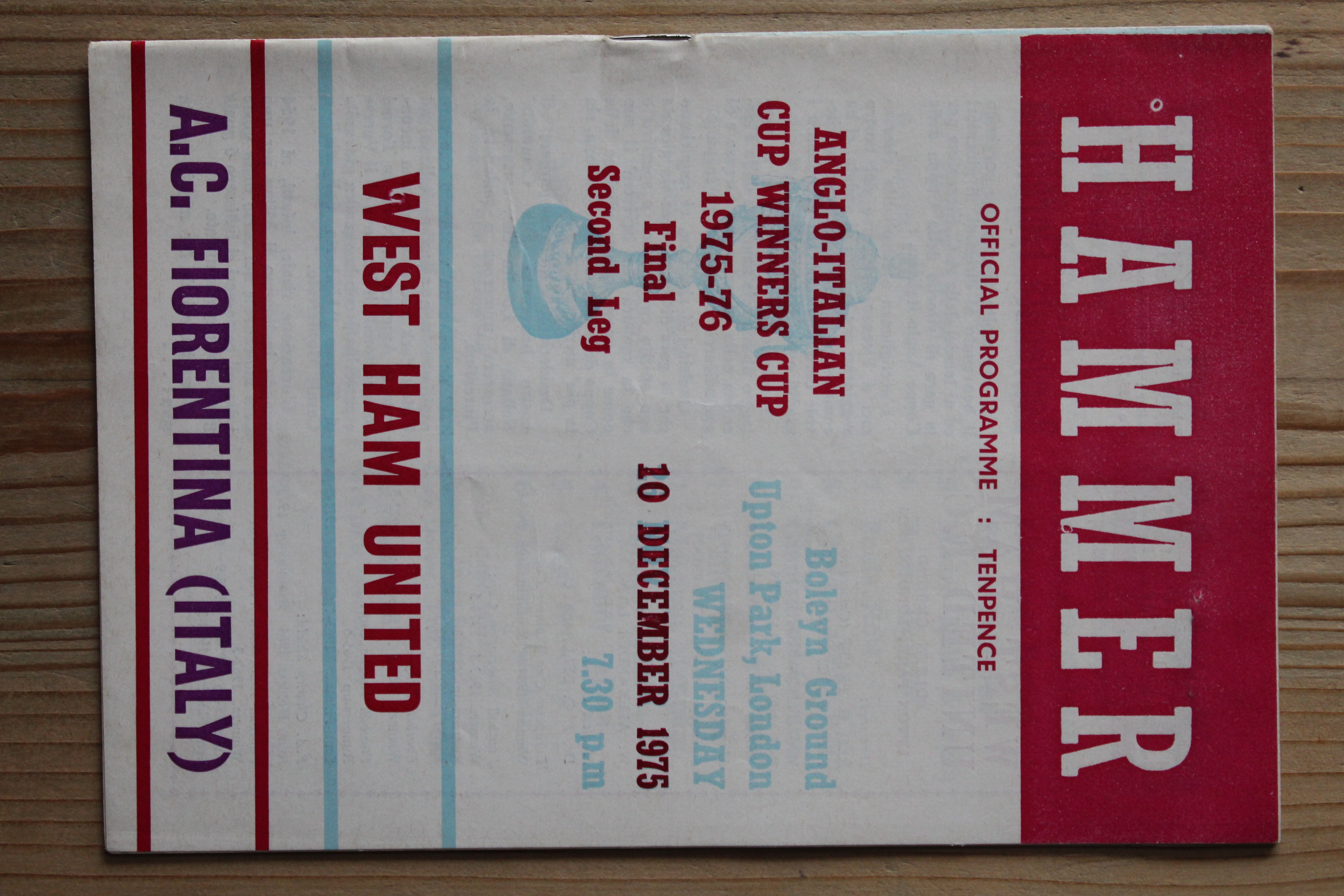 West Ham United FC v Fiorentina