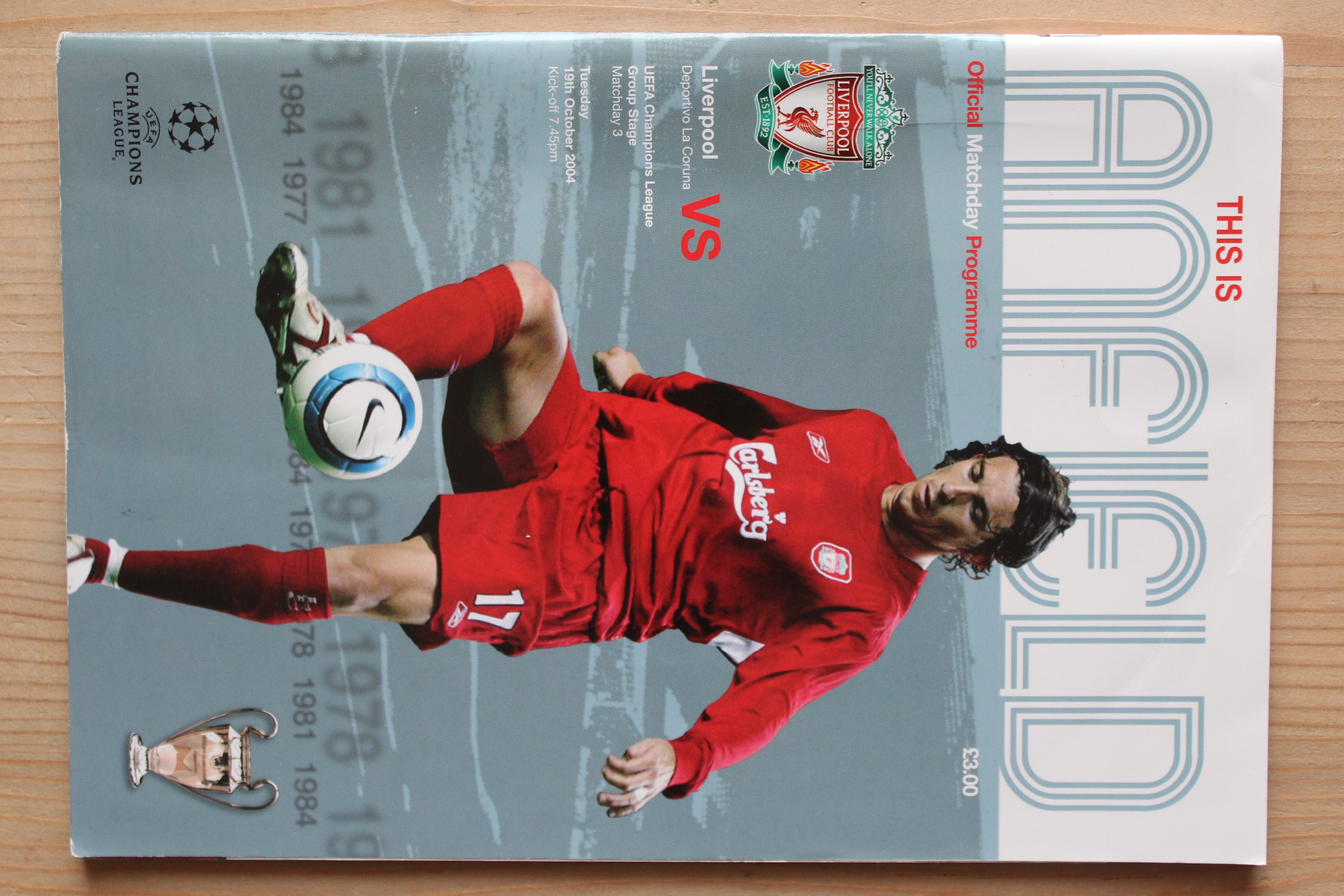 Liverpool FC v Deportiva La Coruna