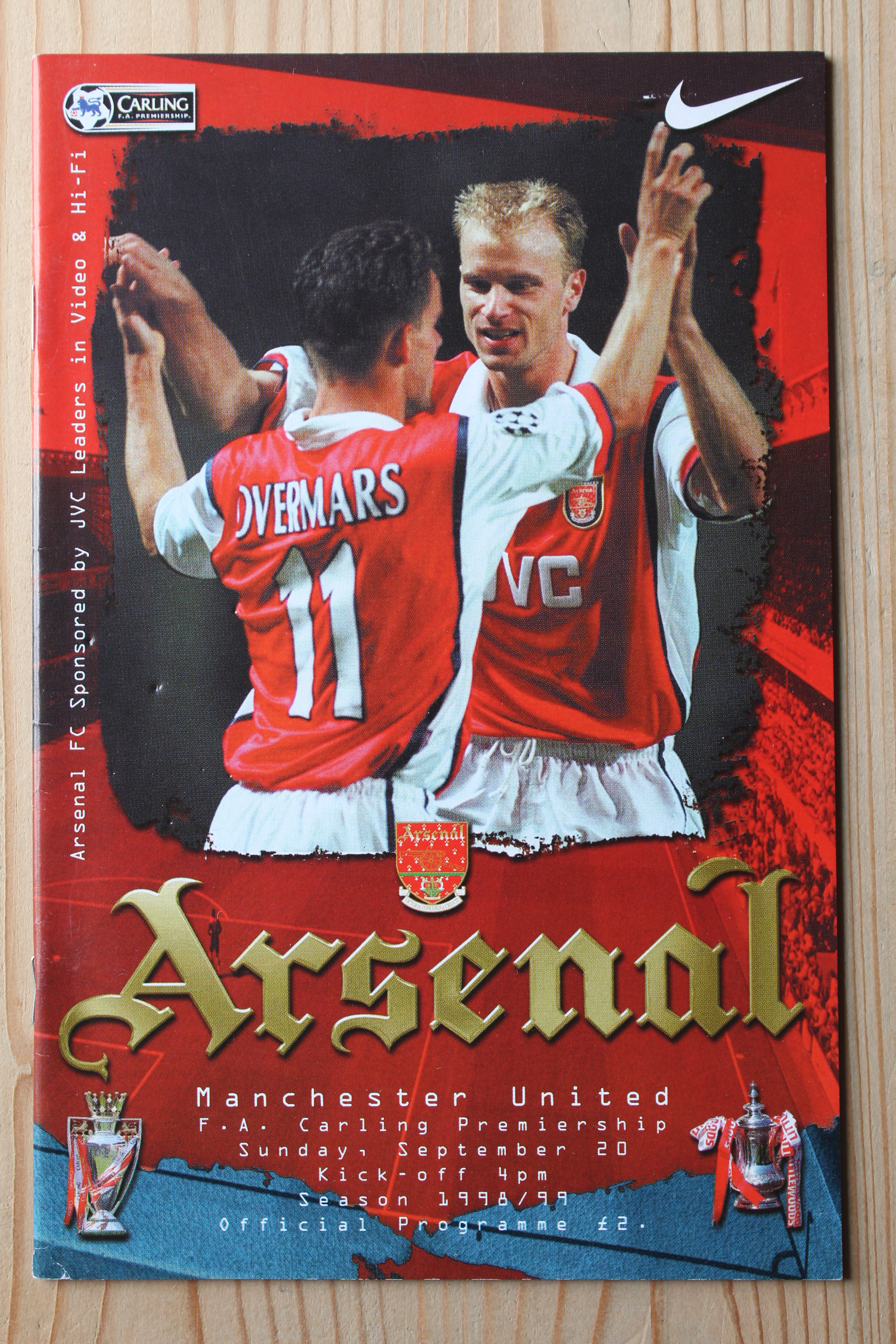 Arsenal FC v Manchester United FC