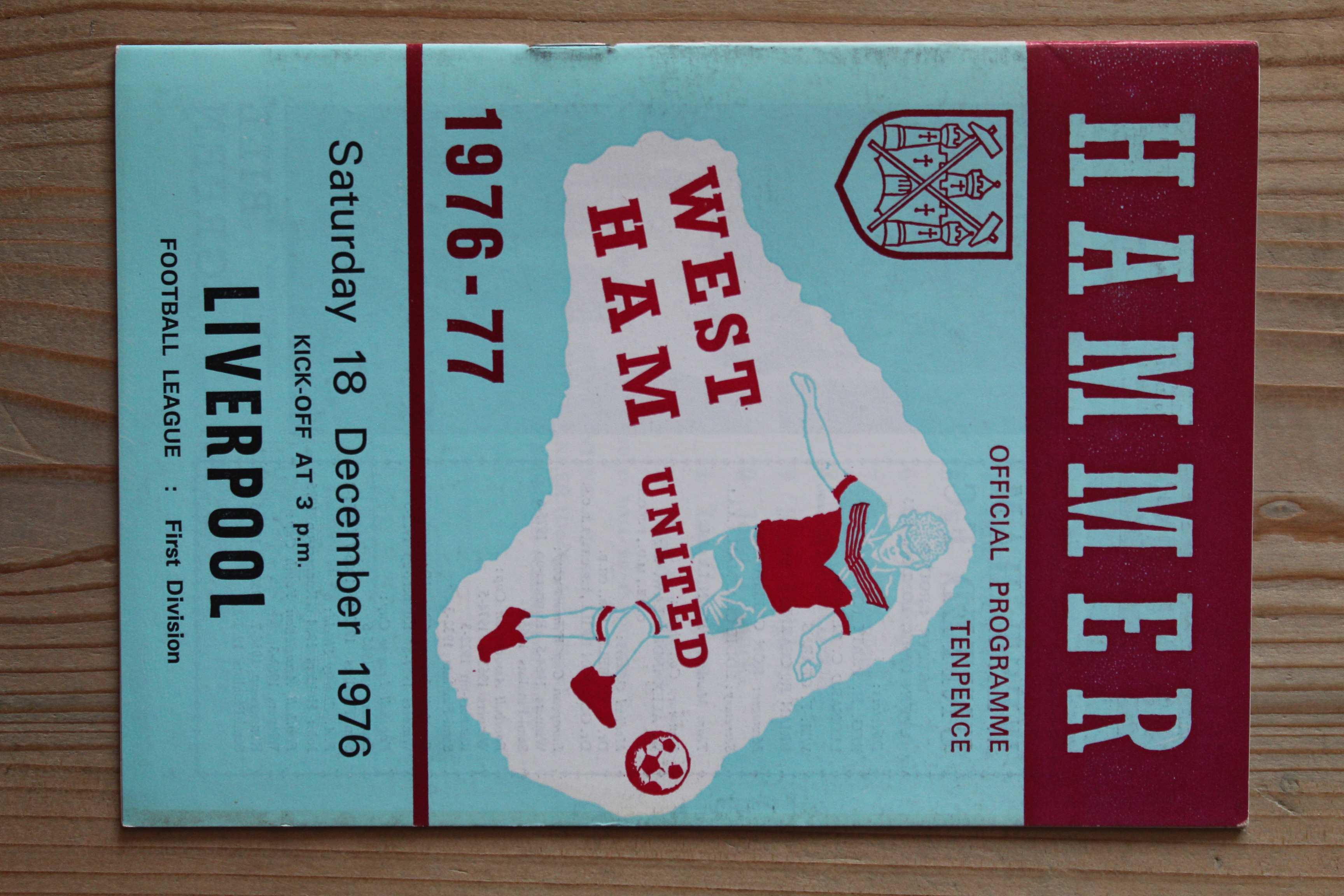 West Ham United FC v Liverpool FC