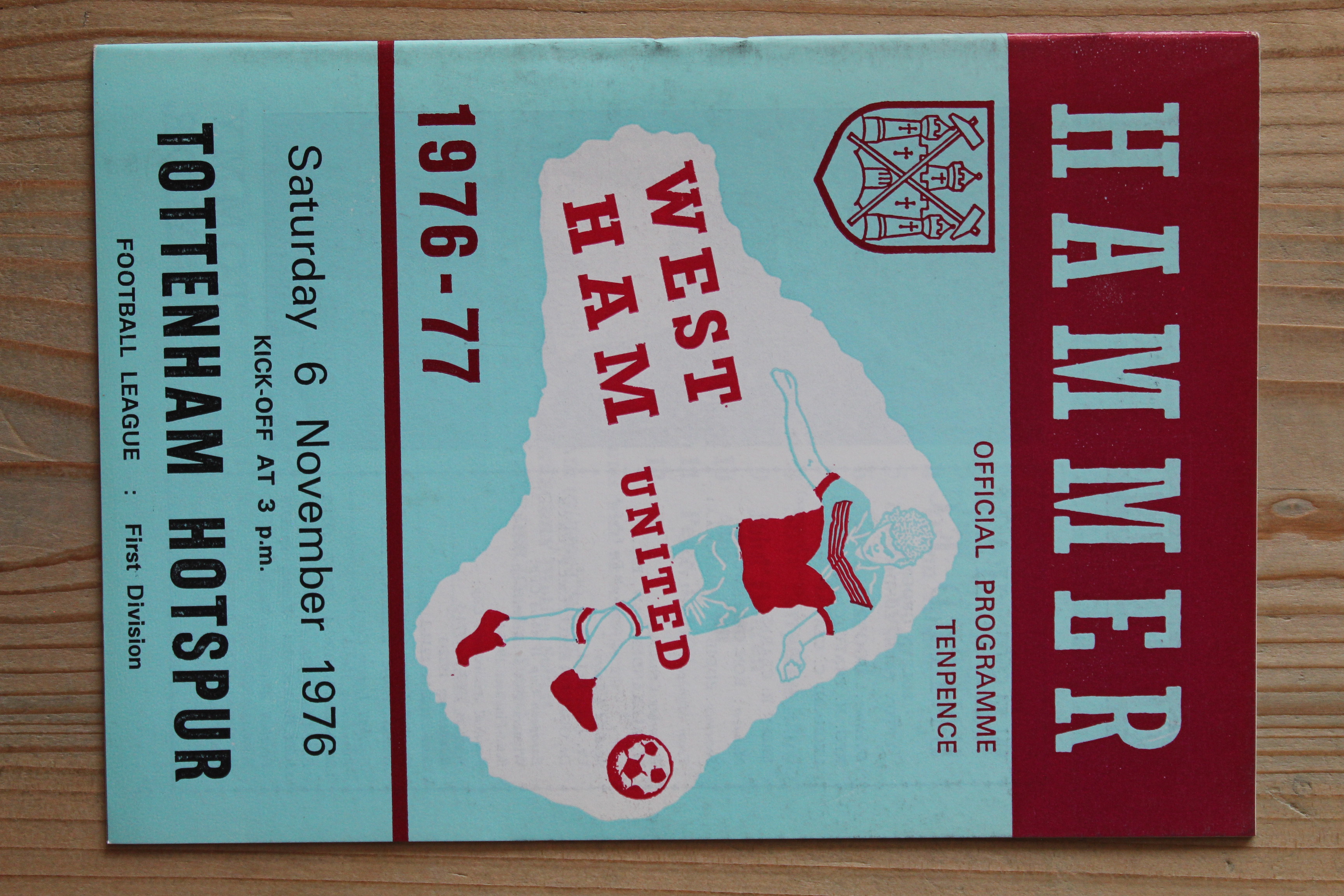 West Ham United FC v Tottenham Hotspur FC