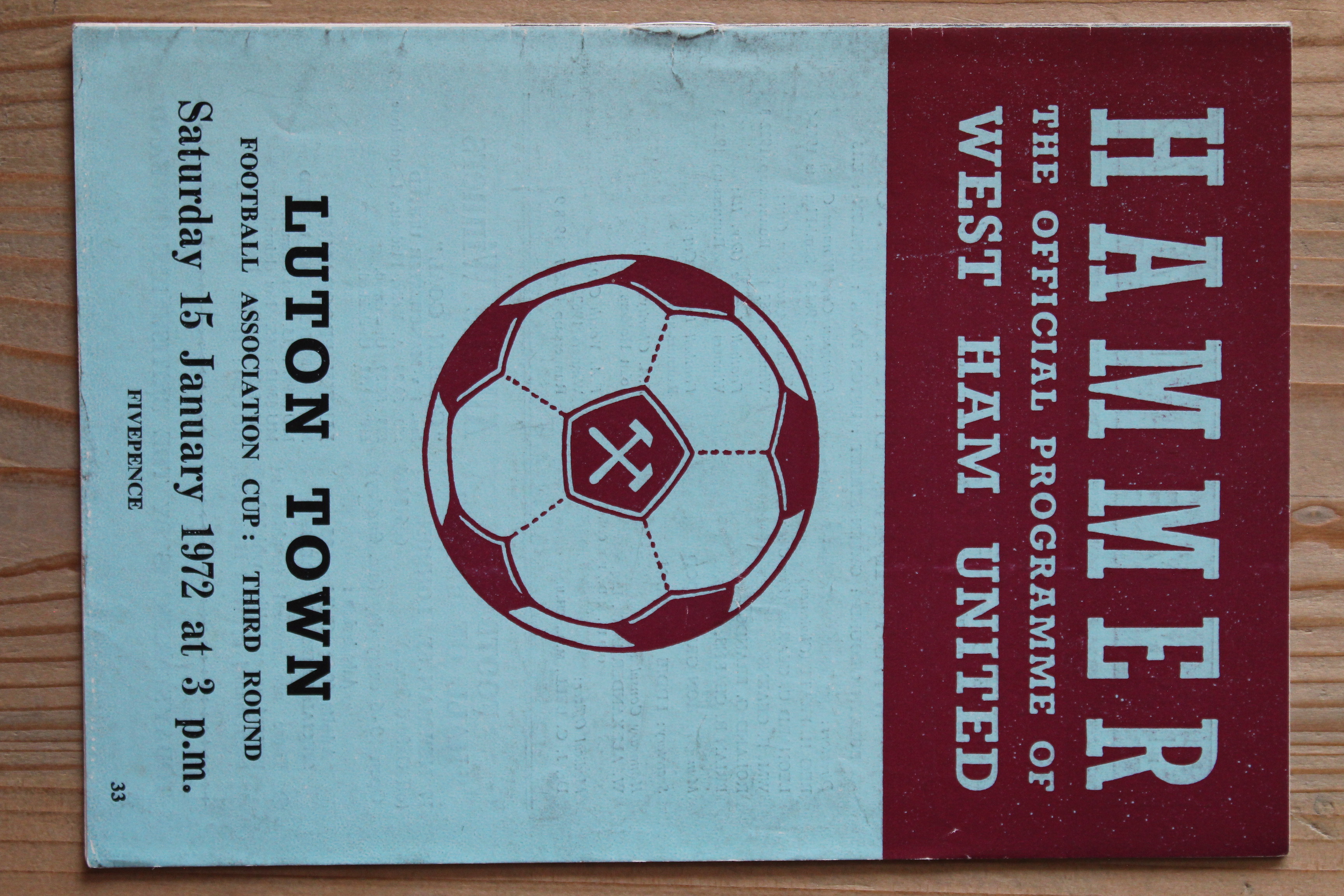 West Ham United FC v Luton Town FC