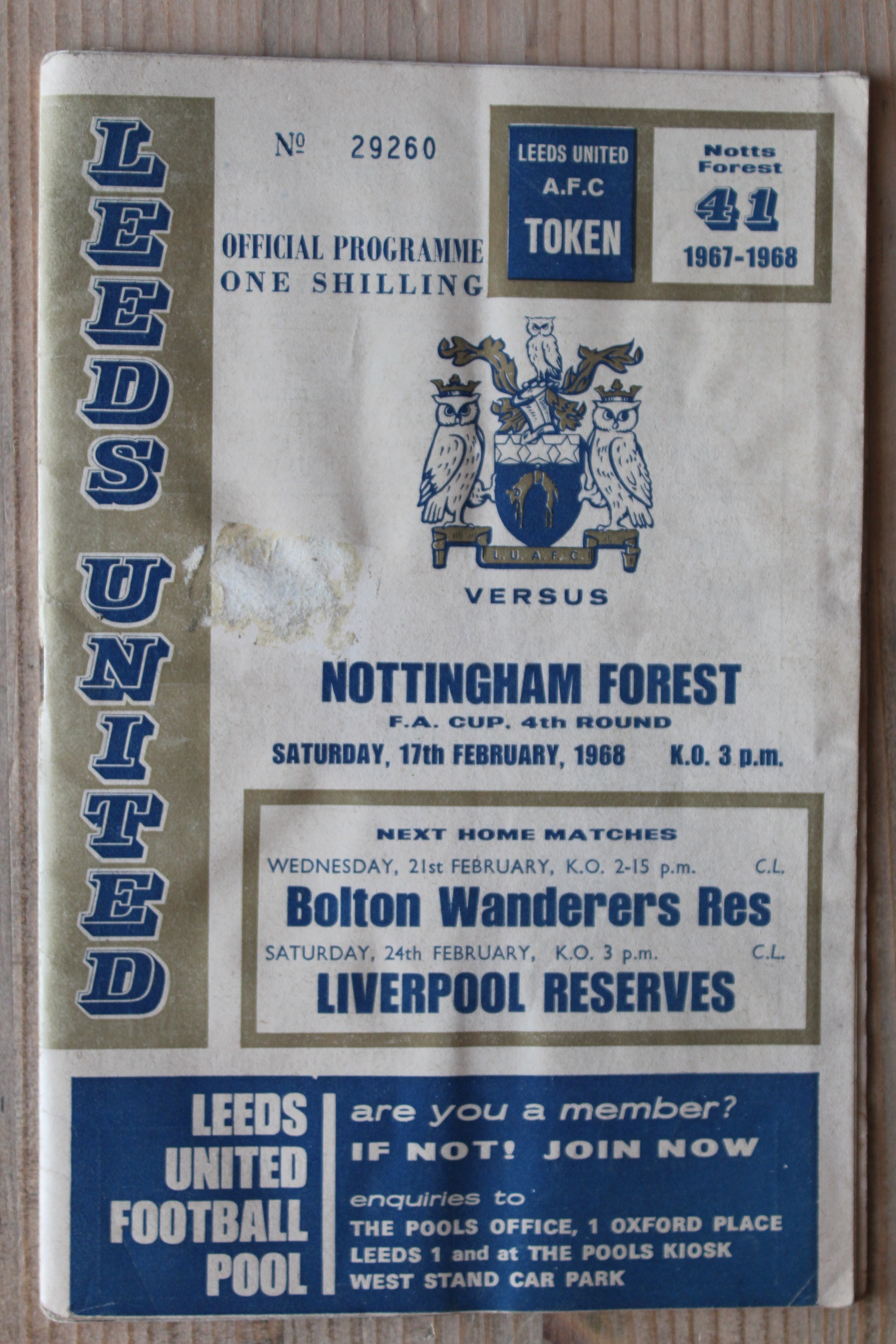 Leeds United FC v Nottingham Forest FC