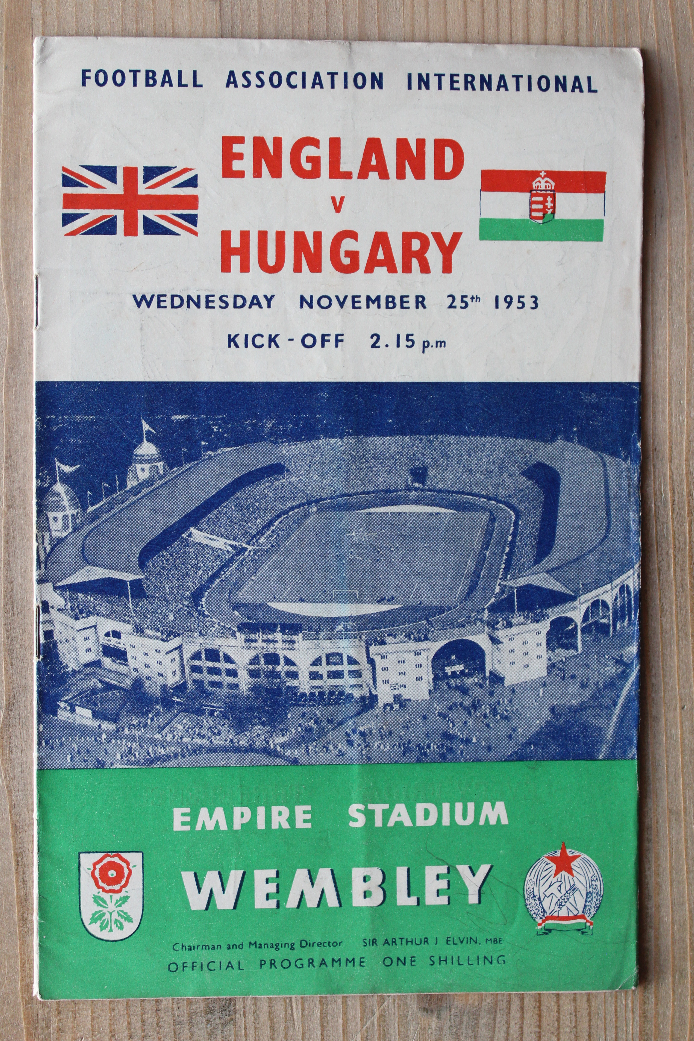 England v Hungary