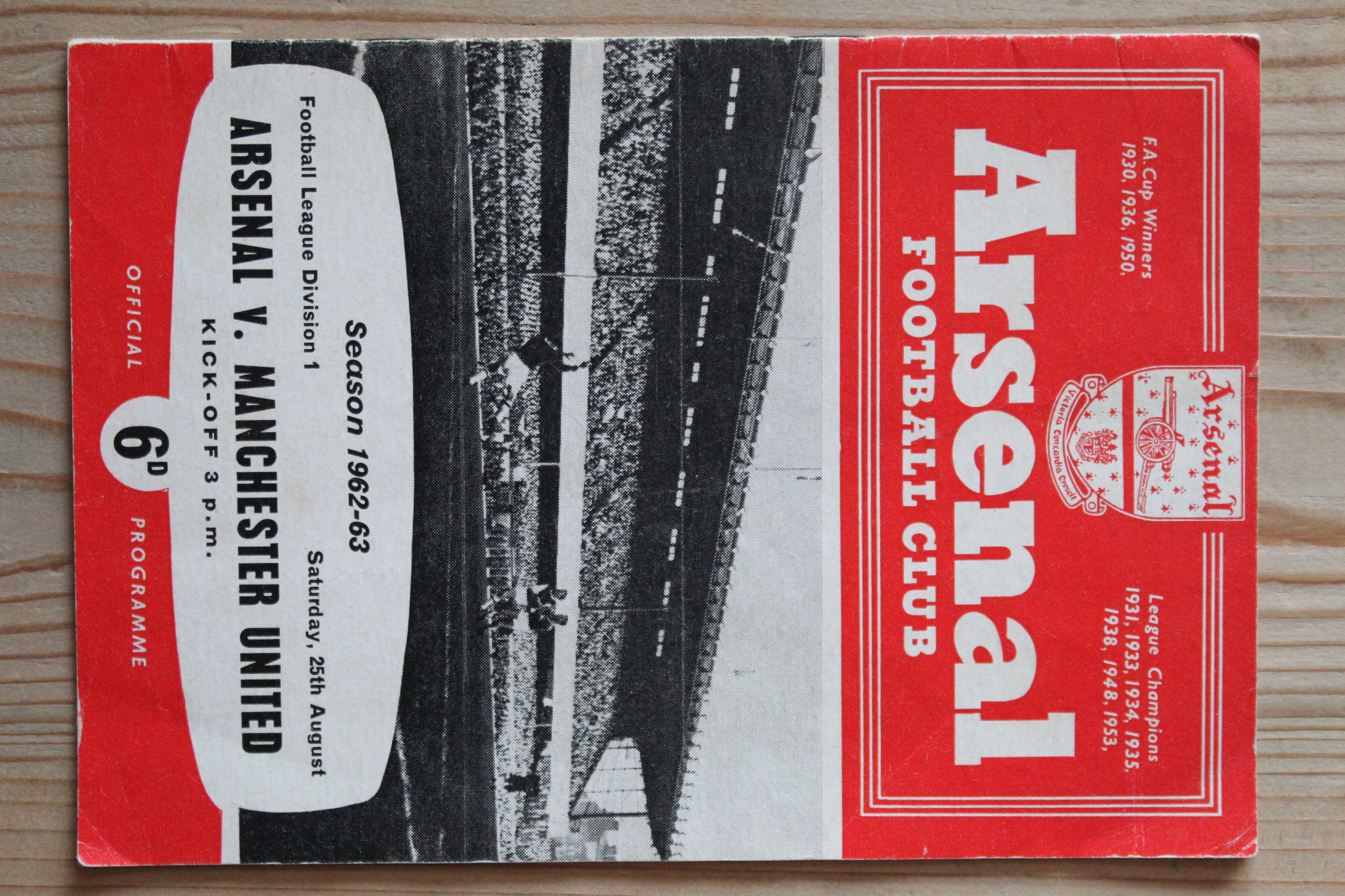 Arsenal FC v Manchester United FC