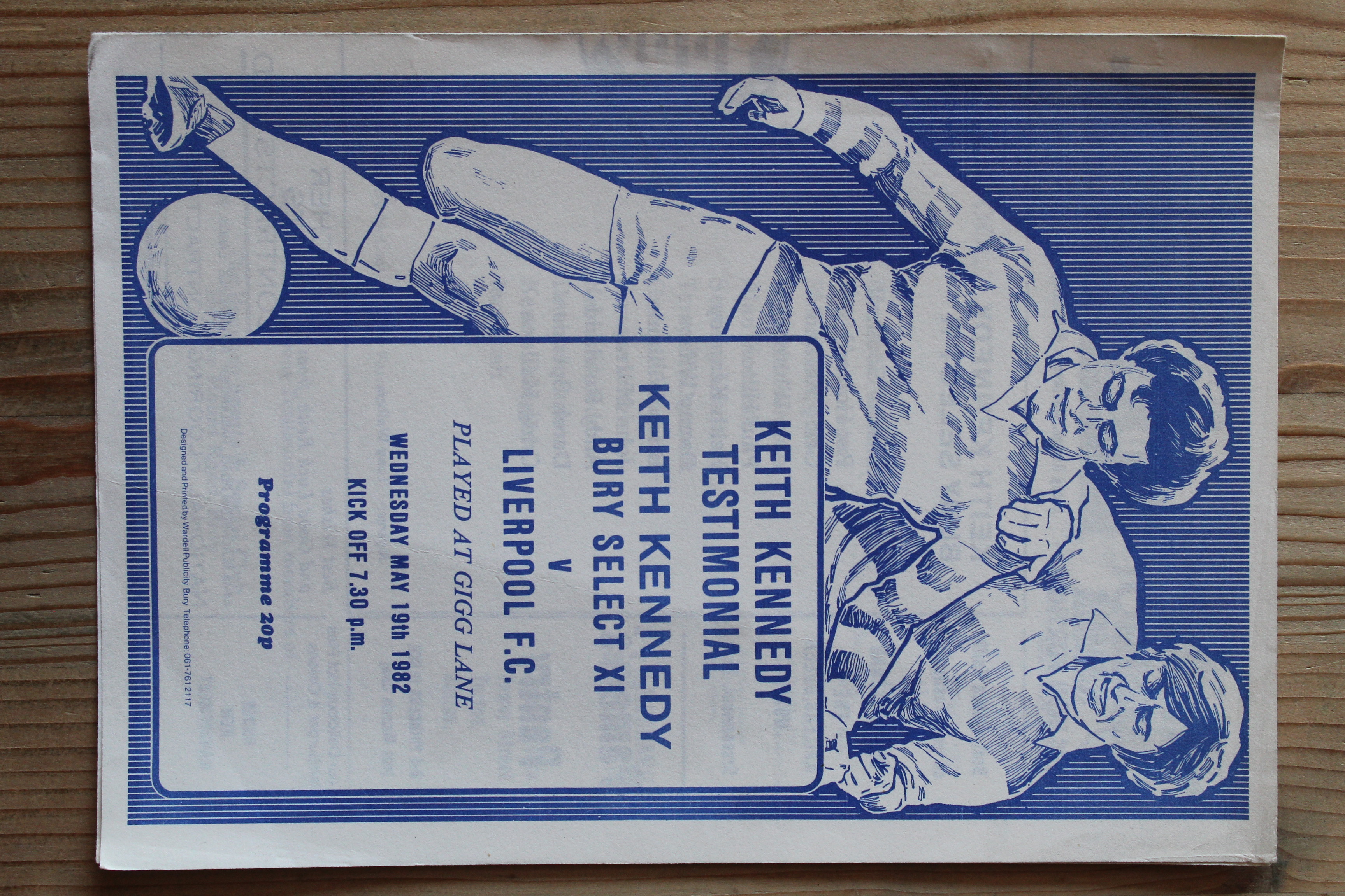 Bury Select XI v Liverpool FC