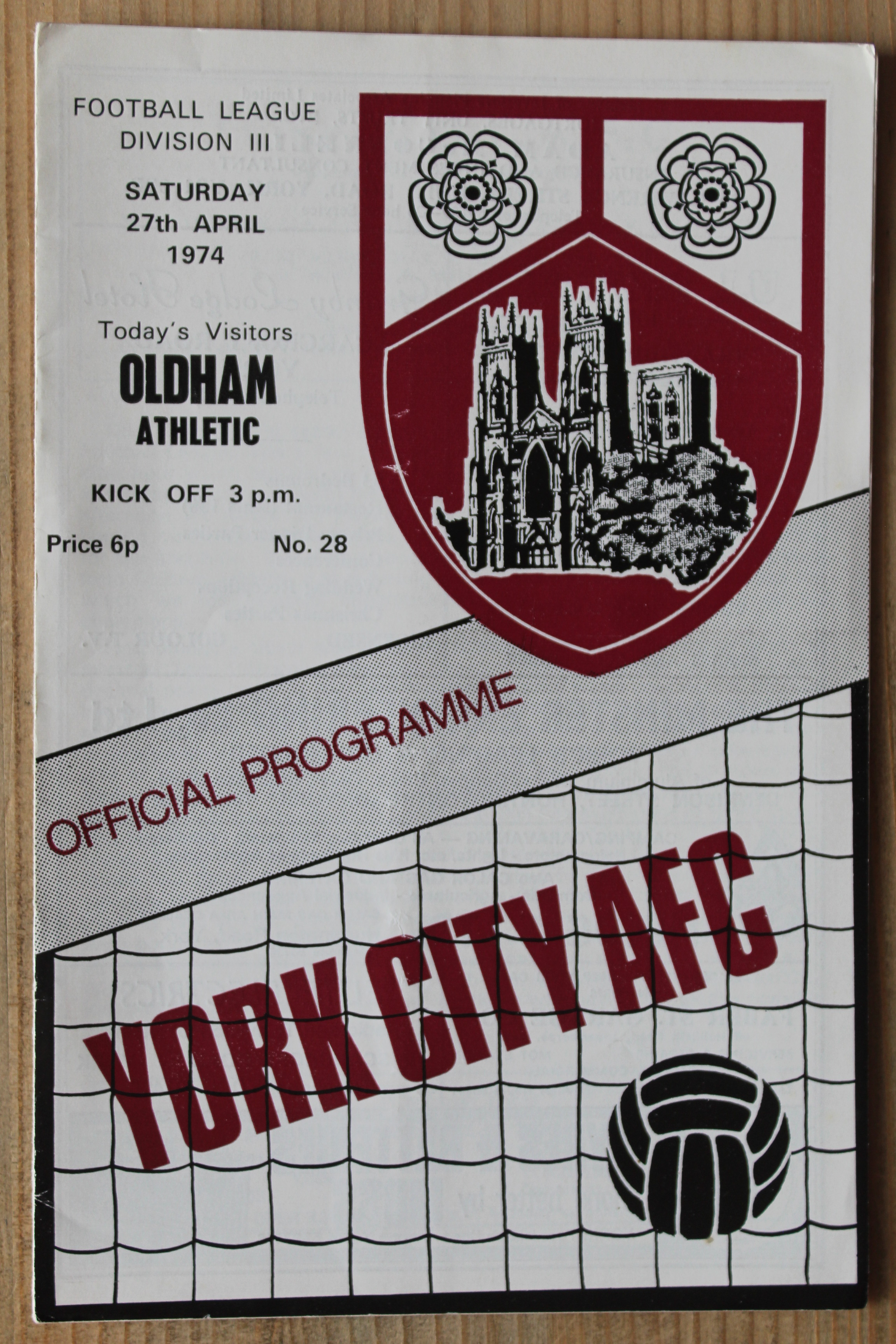 York City FC v Oxford United FC
