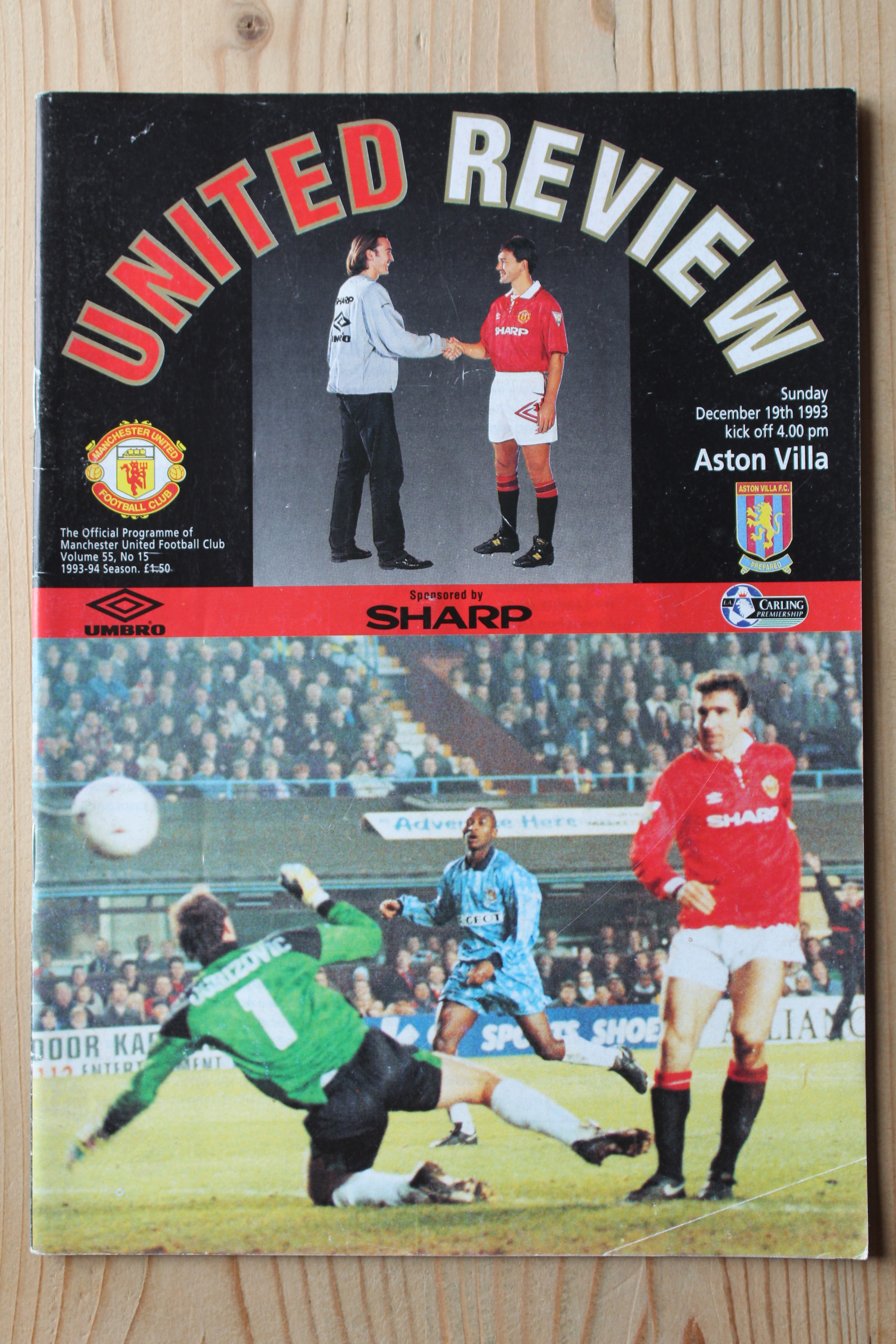 Manchester United FC v Aston Villa FC