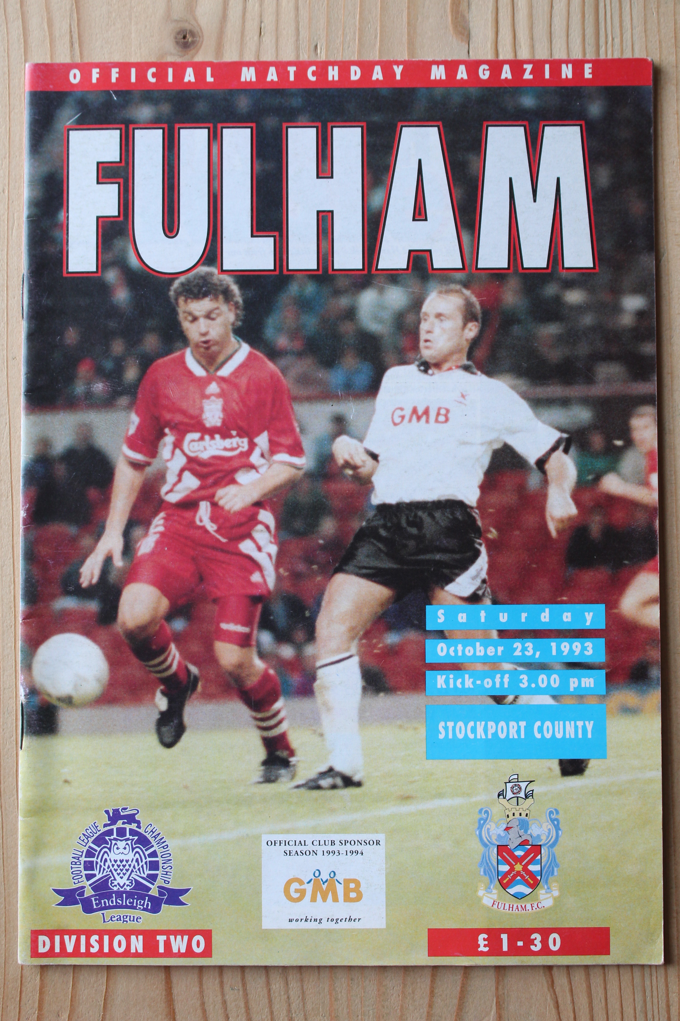 Fulham FC v Stockport County FC