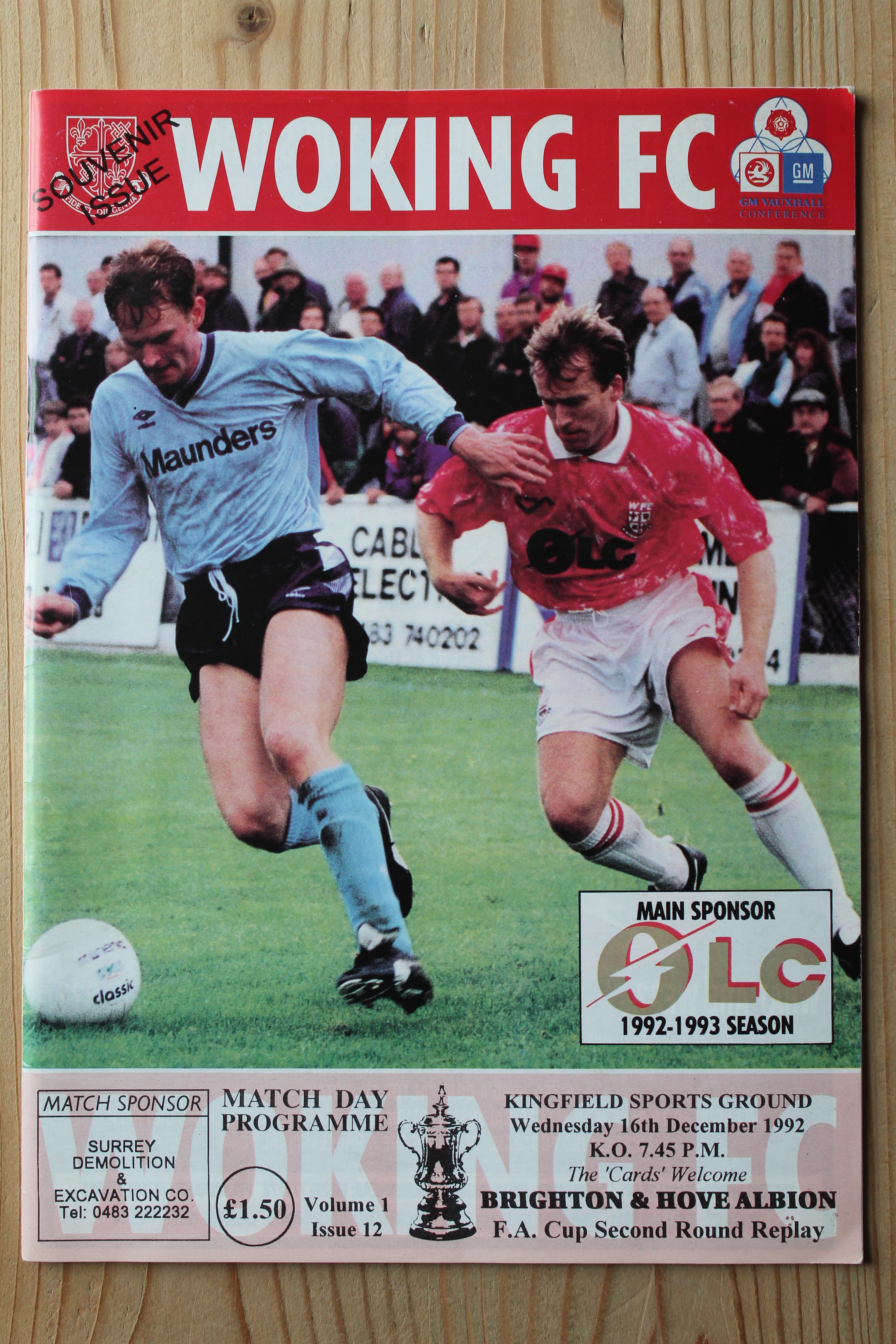 Woking FC v Brighton & Hove Albion FC