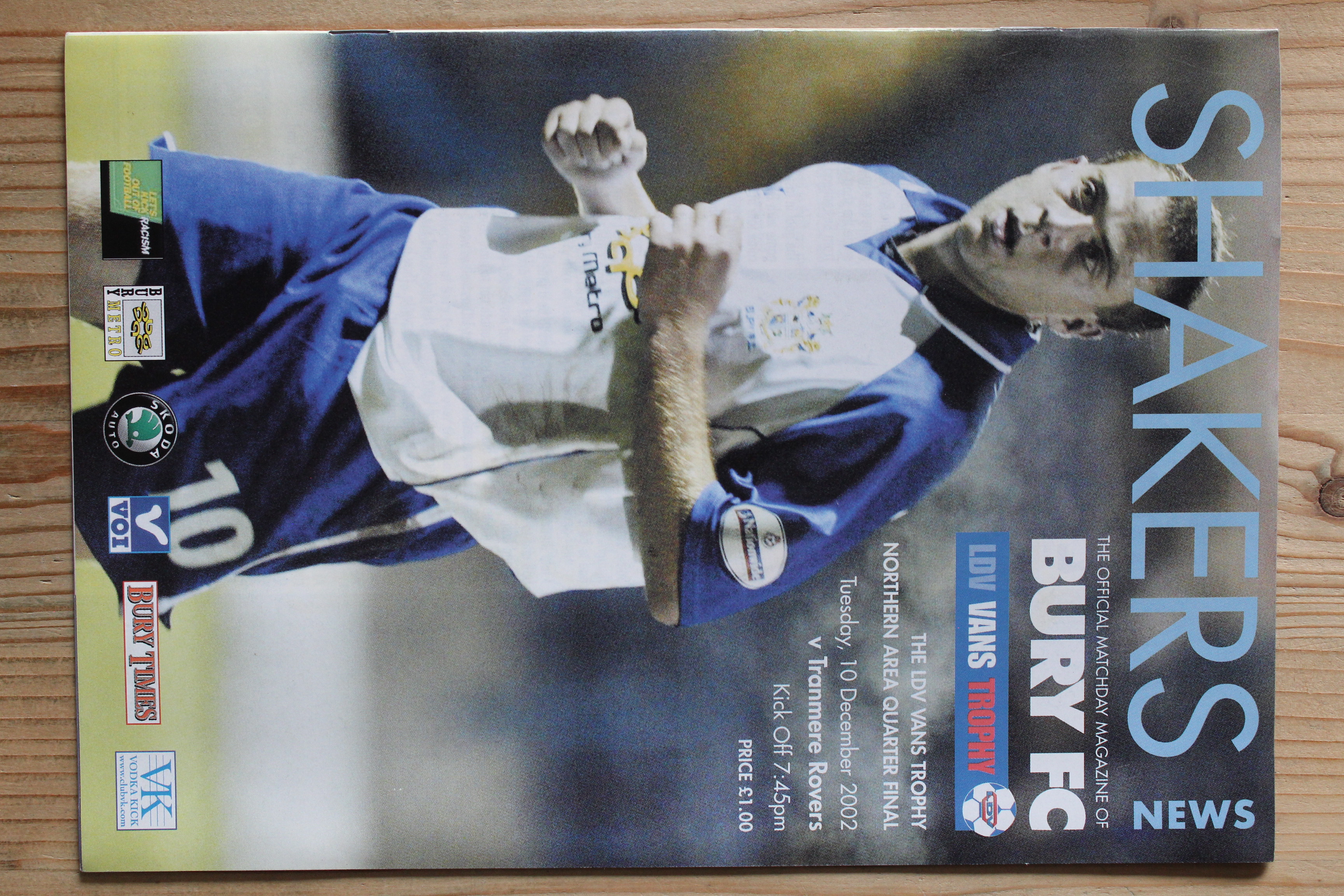 Bury FC v Tranmere Rovers FC