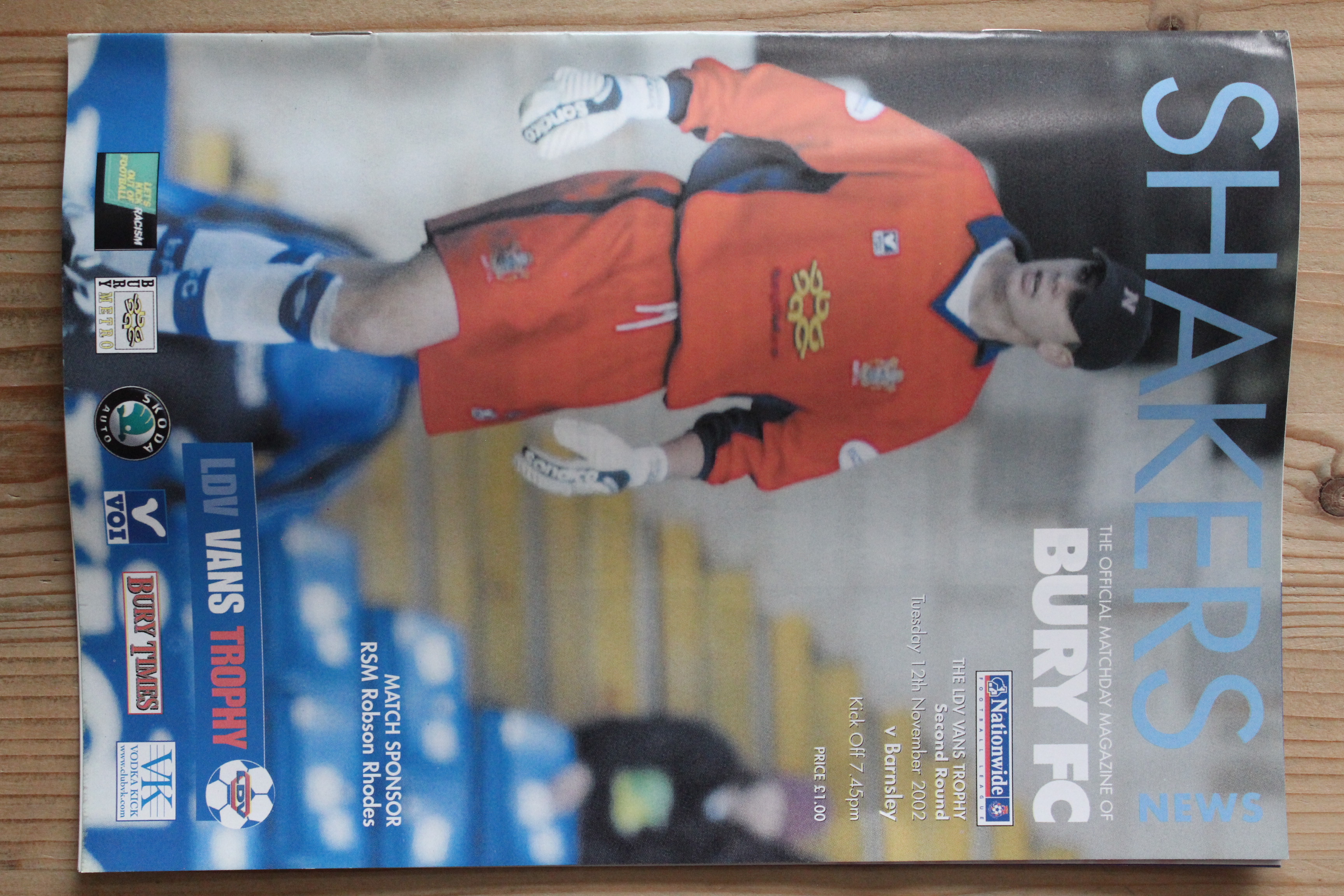 Bury FC v Barnsley FC