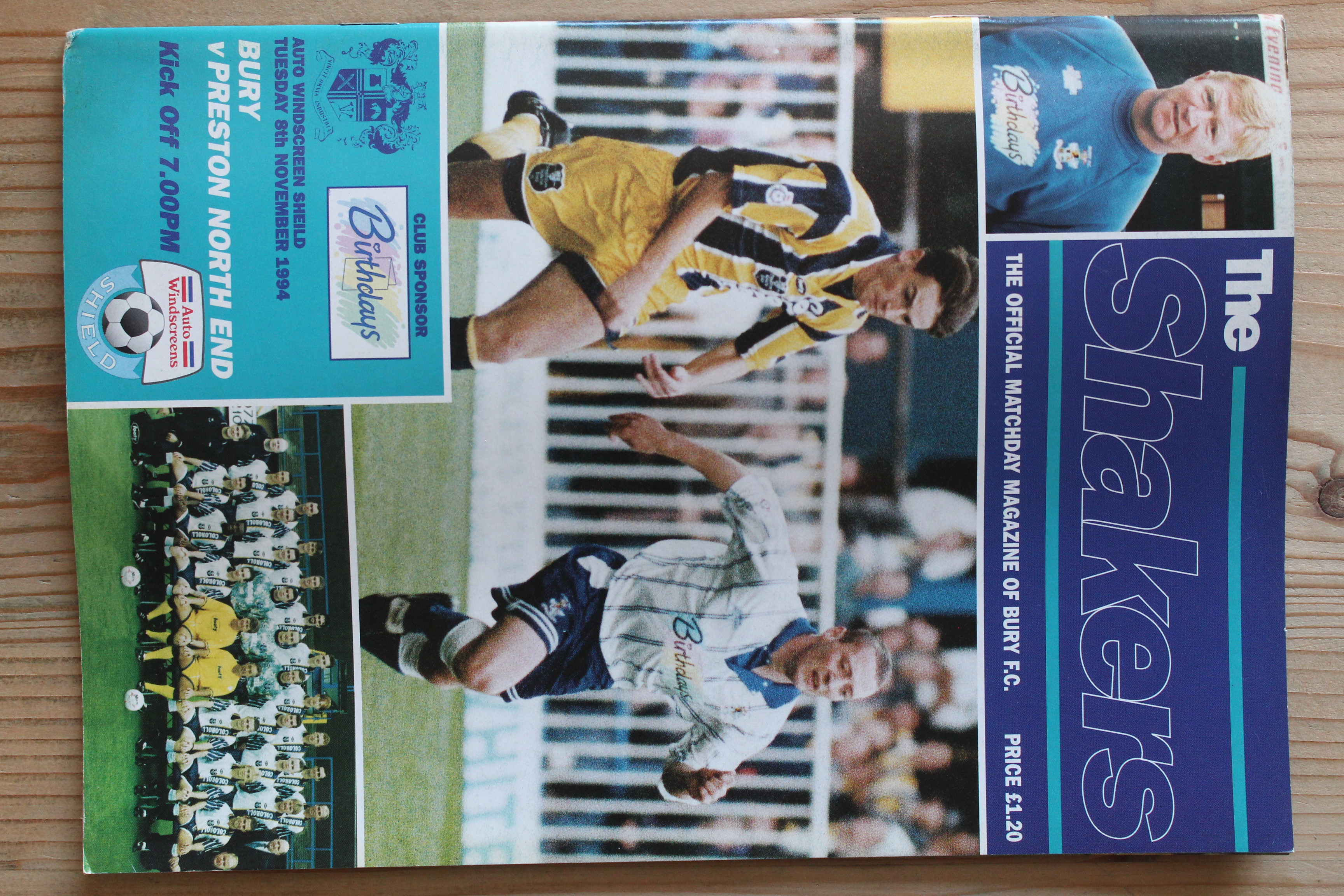 Bury FC v Preston North End FC