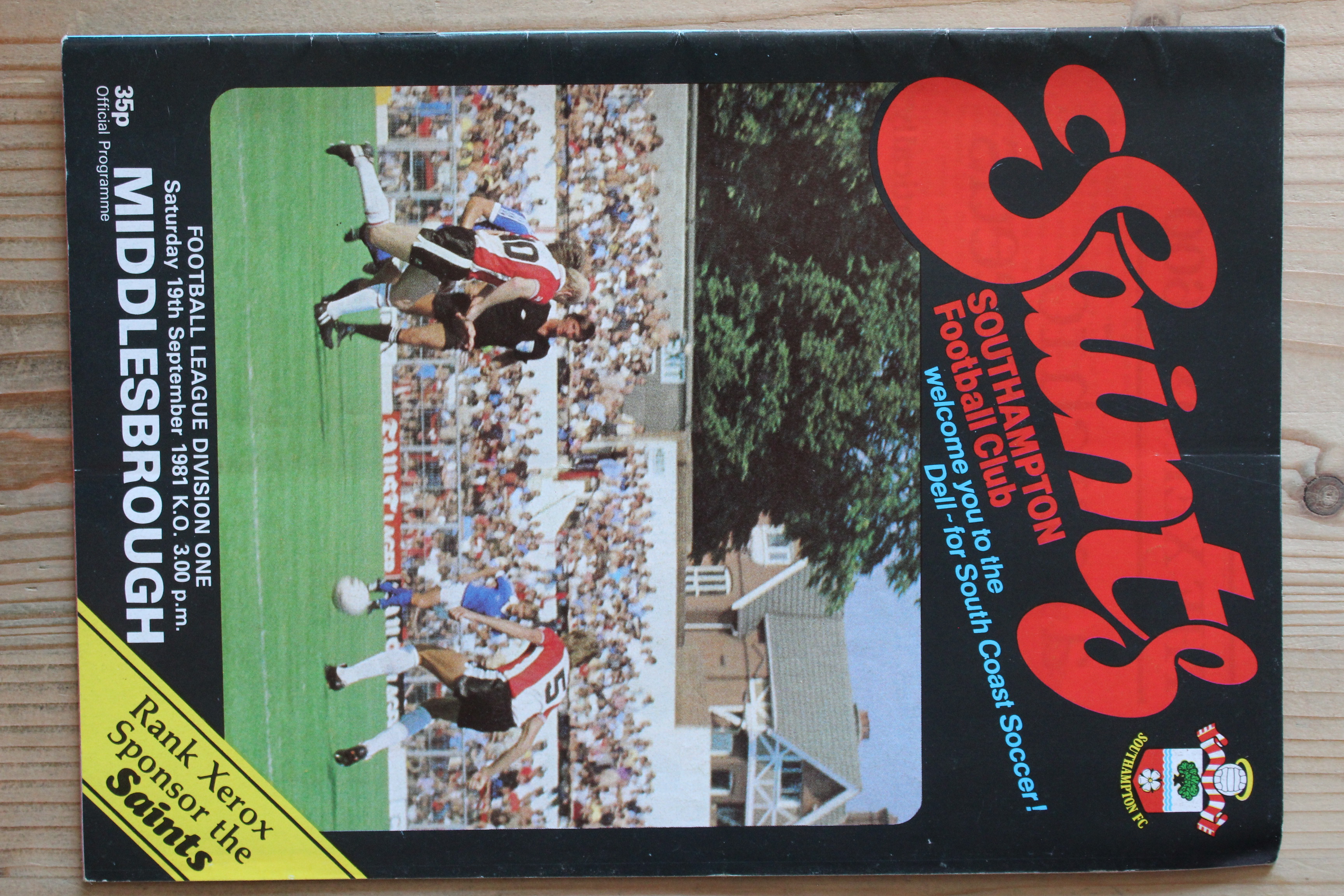 Southampton FC v Middlesbrough FC