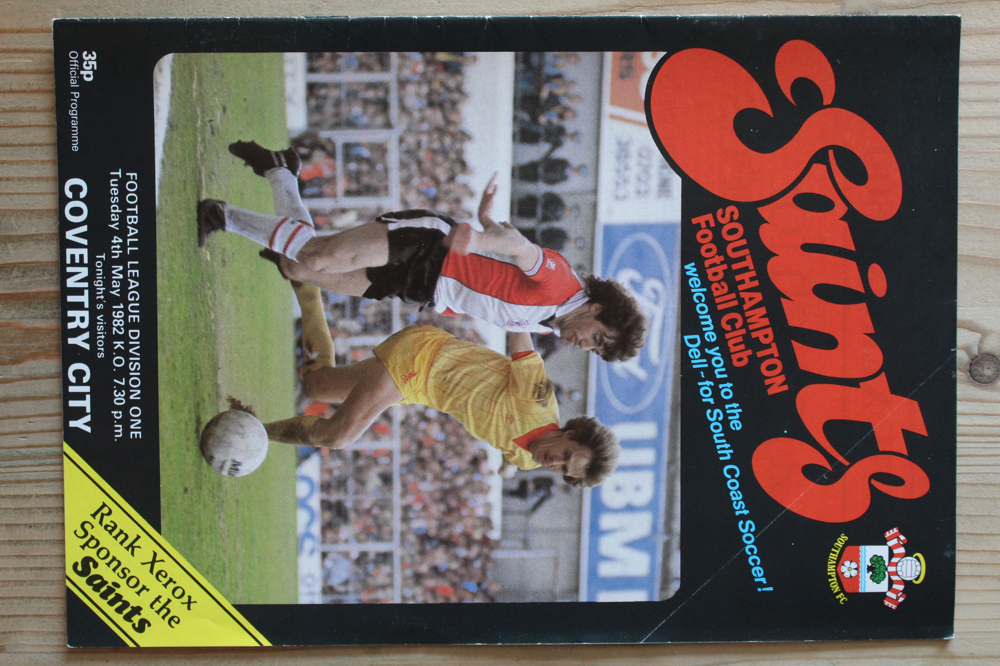 Southampton FC v Coventry City FC