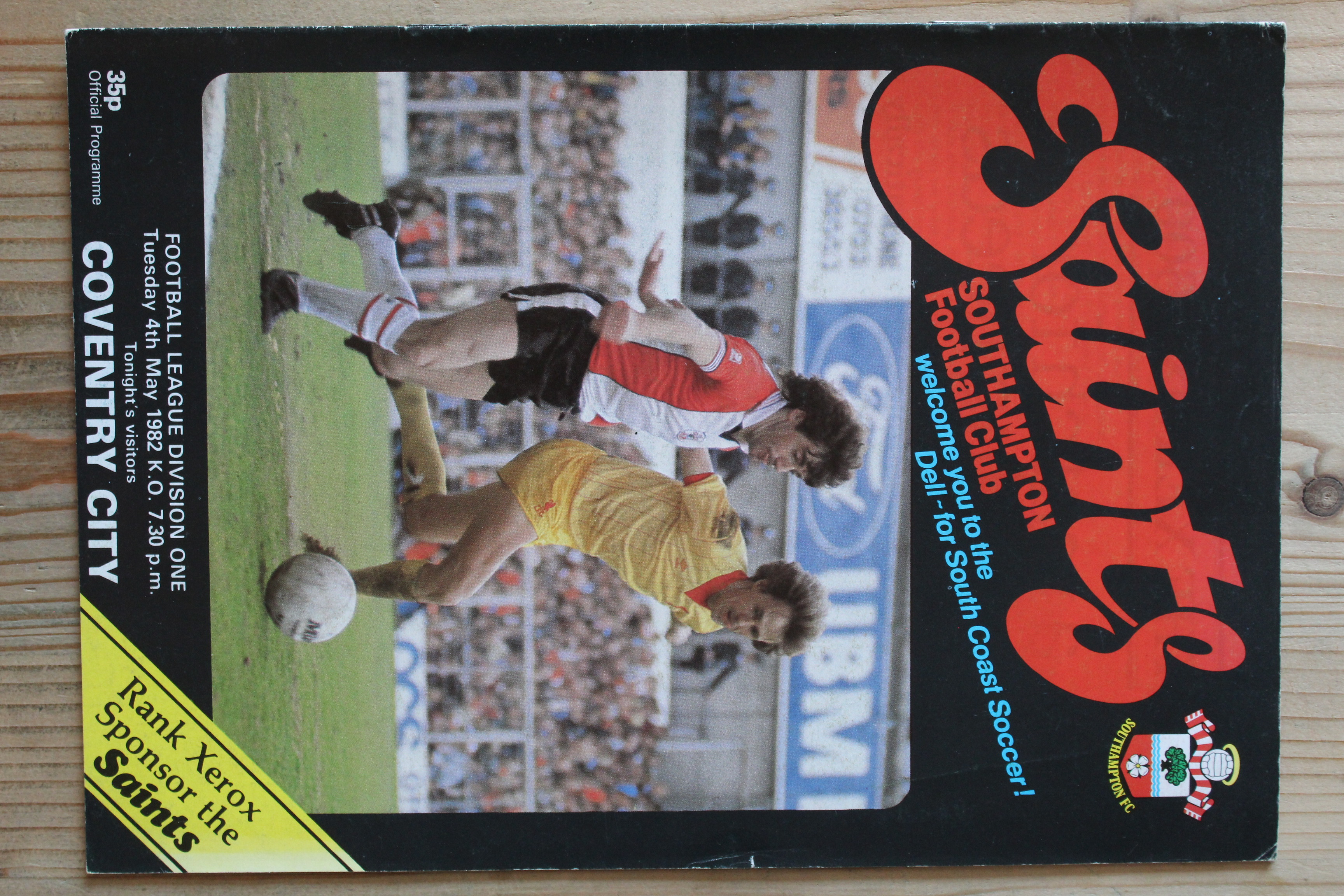 Southampton FC v Coventry City FC