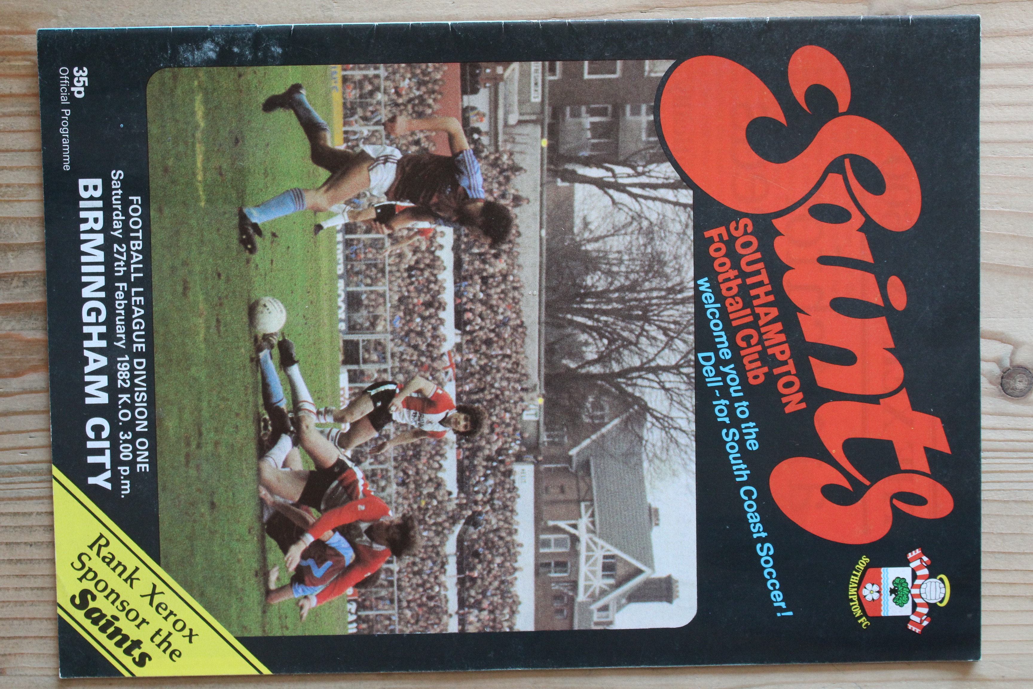 Southampton FC v Birmingham City FC