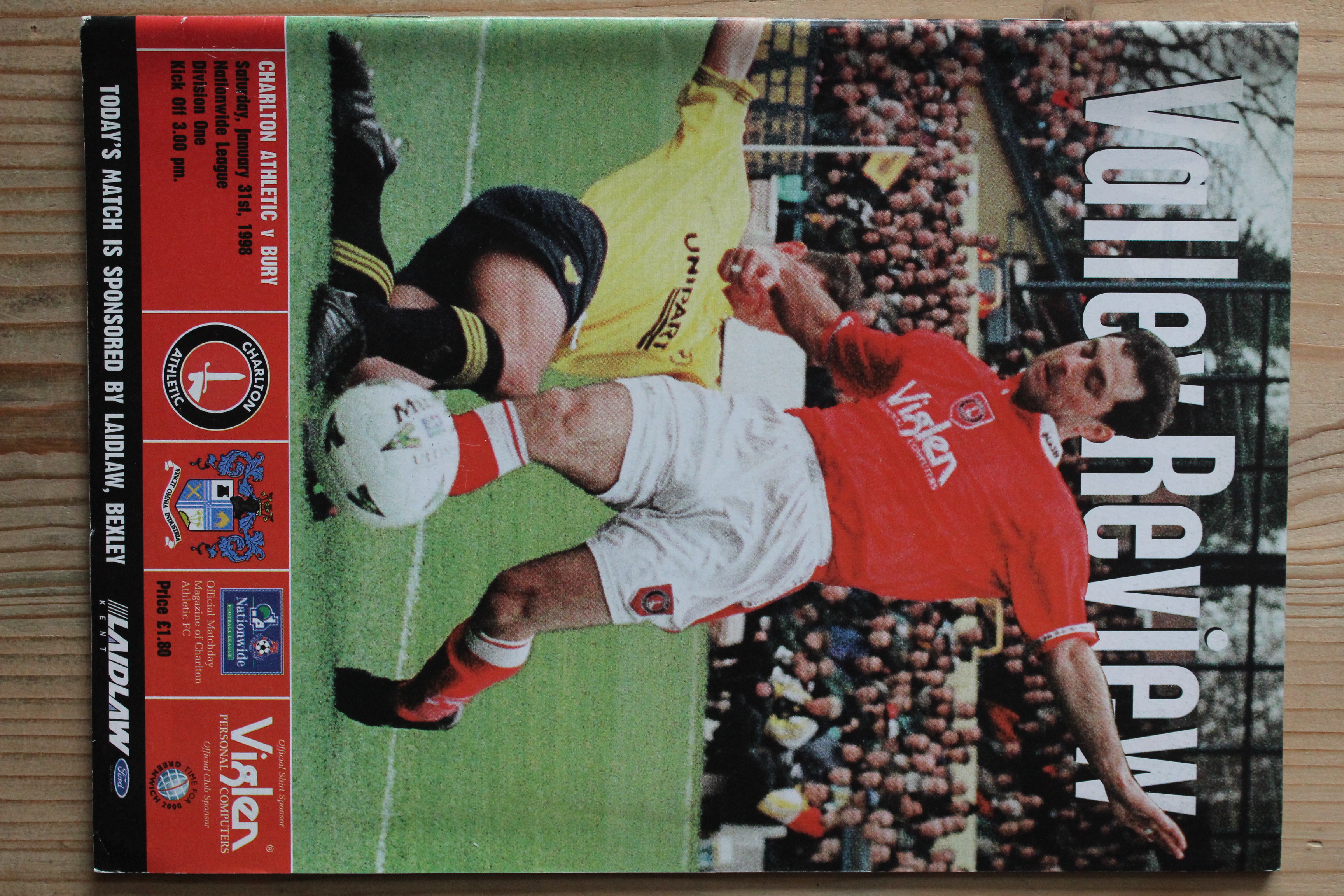 Charlton Athletic FC v Bury FC