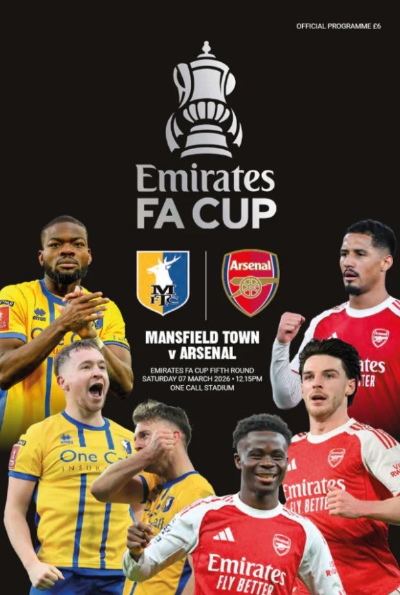 Mansfield Town FC v Arsenal FC