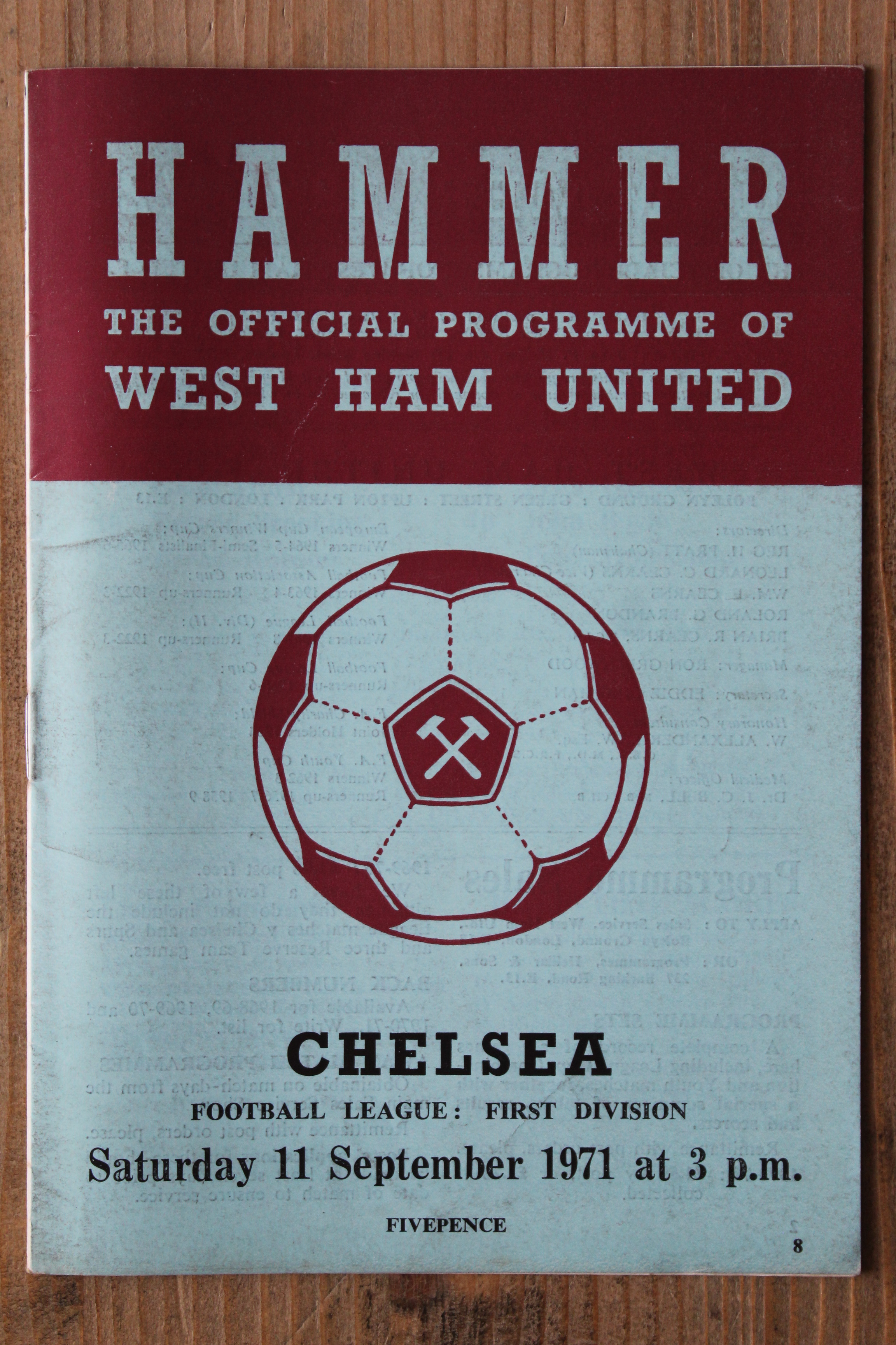 West Ham United FC v Chelsea FC