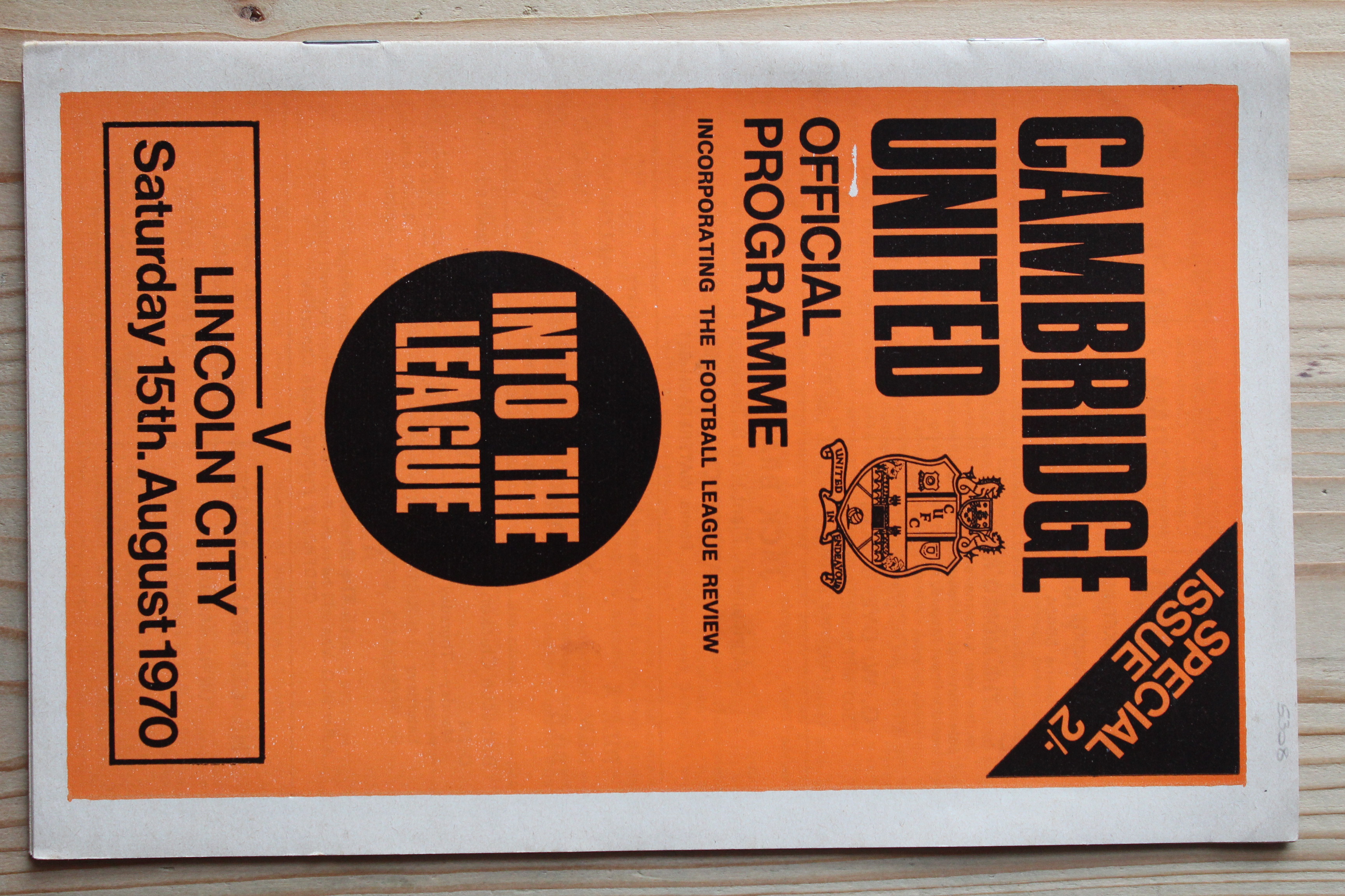 Cambridge United FC v Lincoln City FC