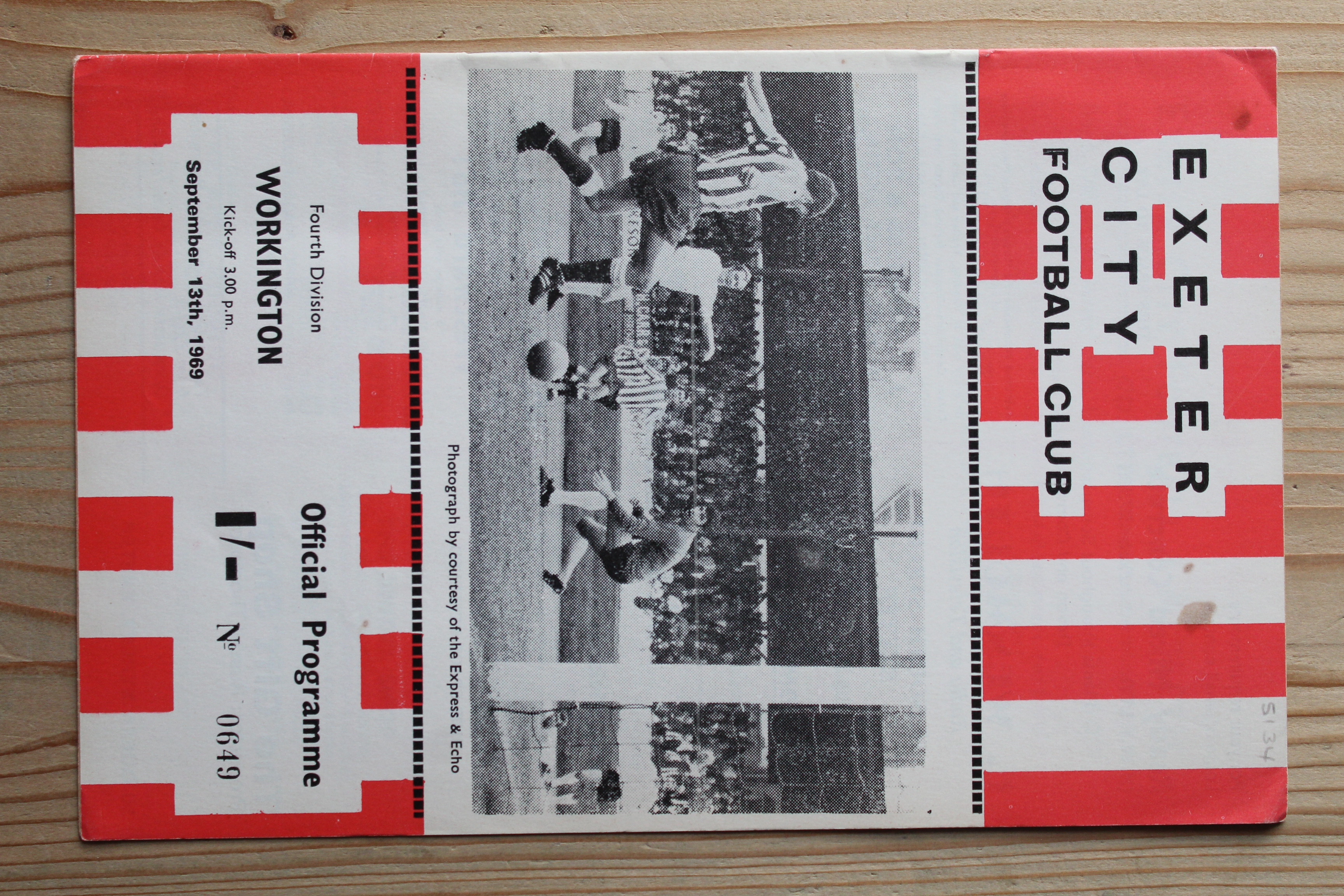 Exeter City FC v Workington