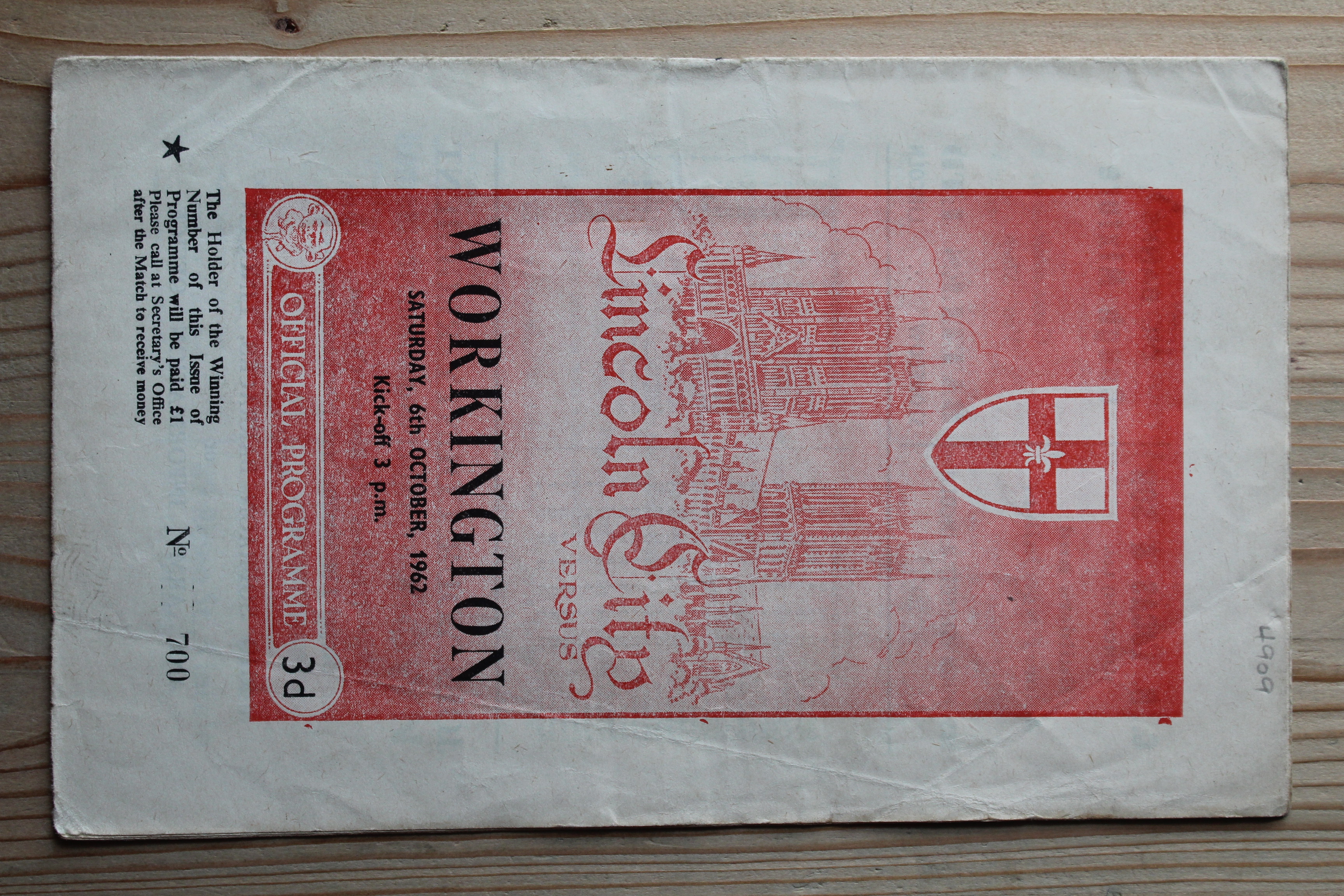 Lincoln City FC v Workington