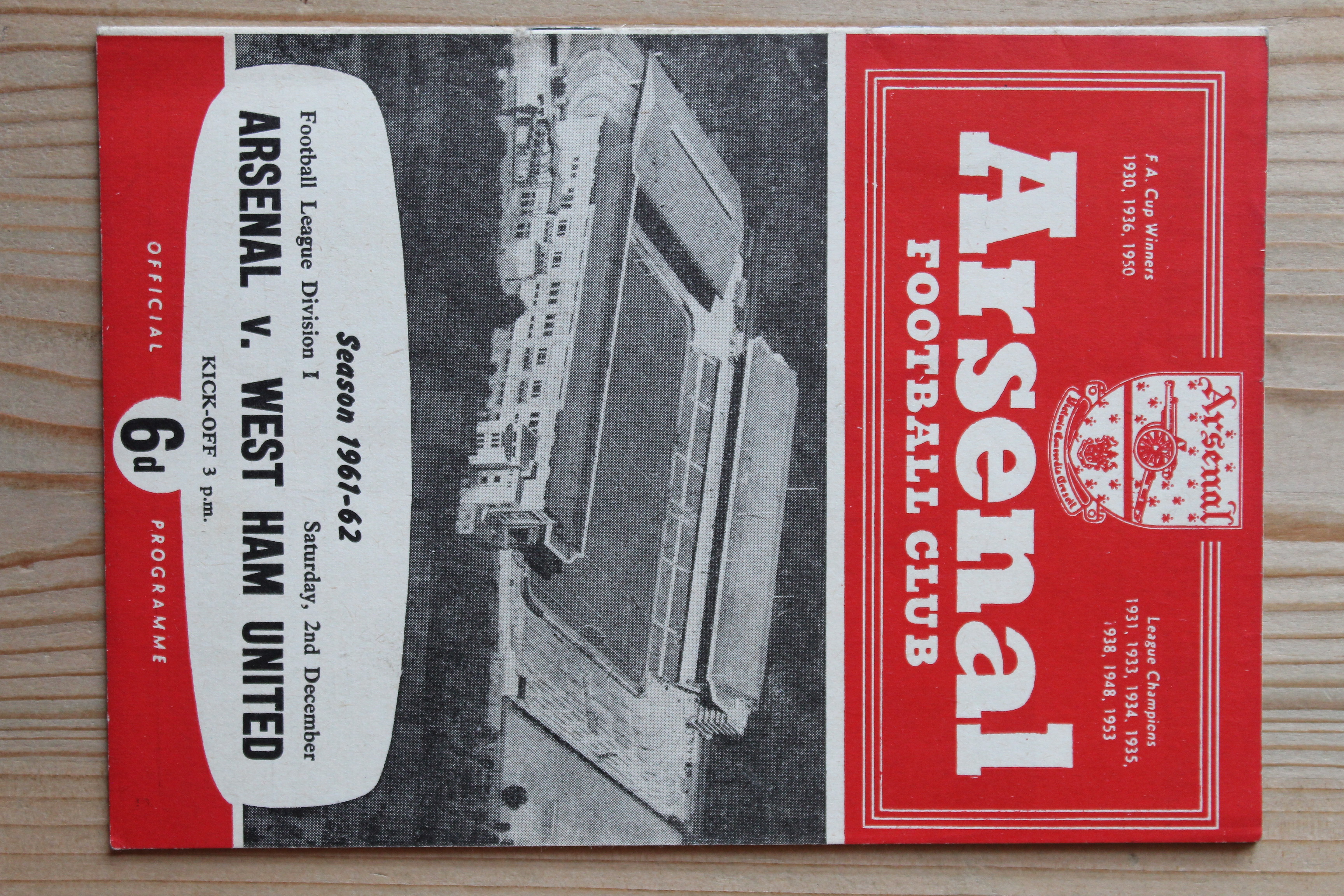 Arsenal FC v West Ham United FC