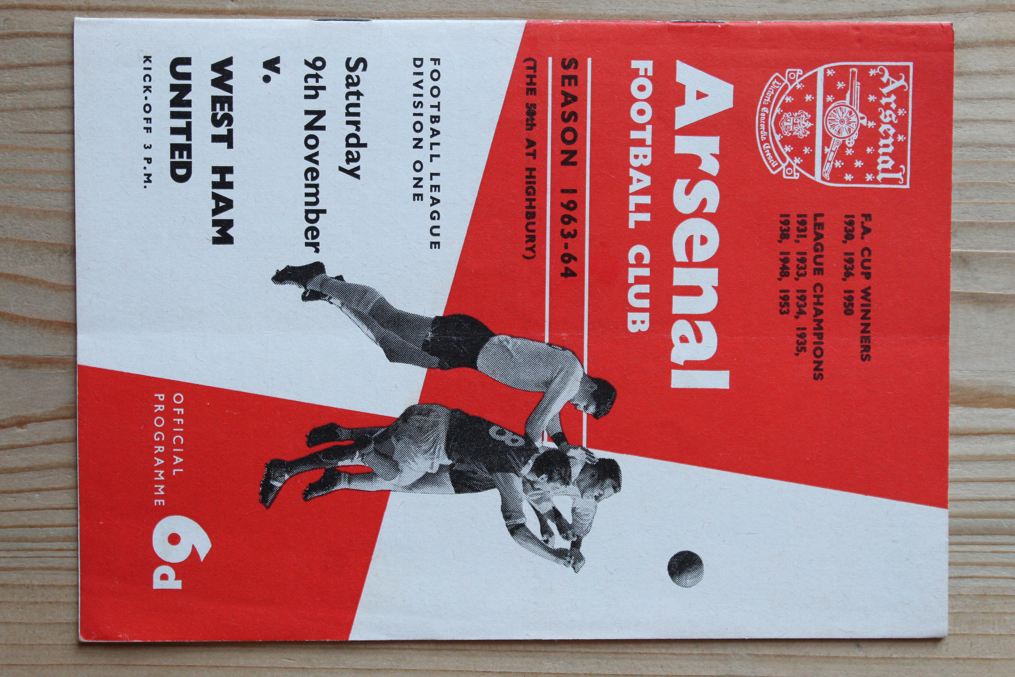 Arsenal FC v West Ham United FC