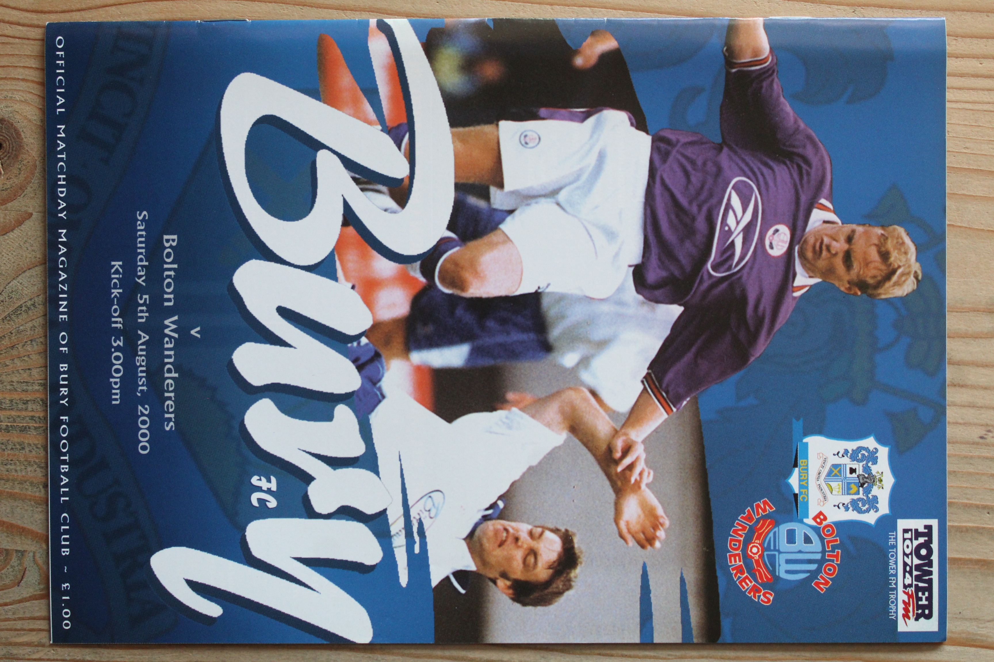 Bury FC v Bolton Wanderers FC