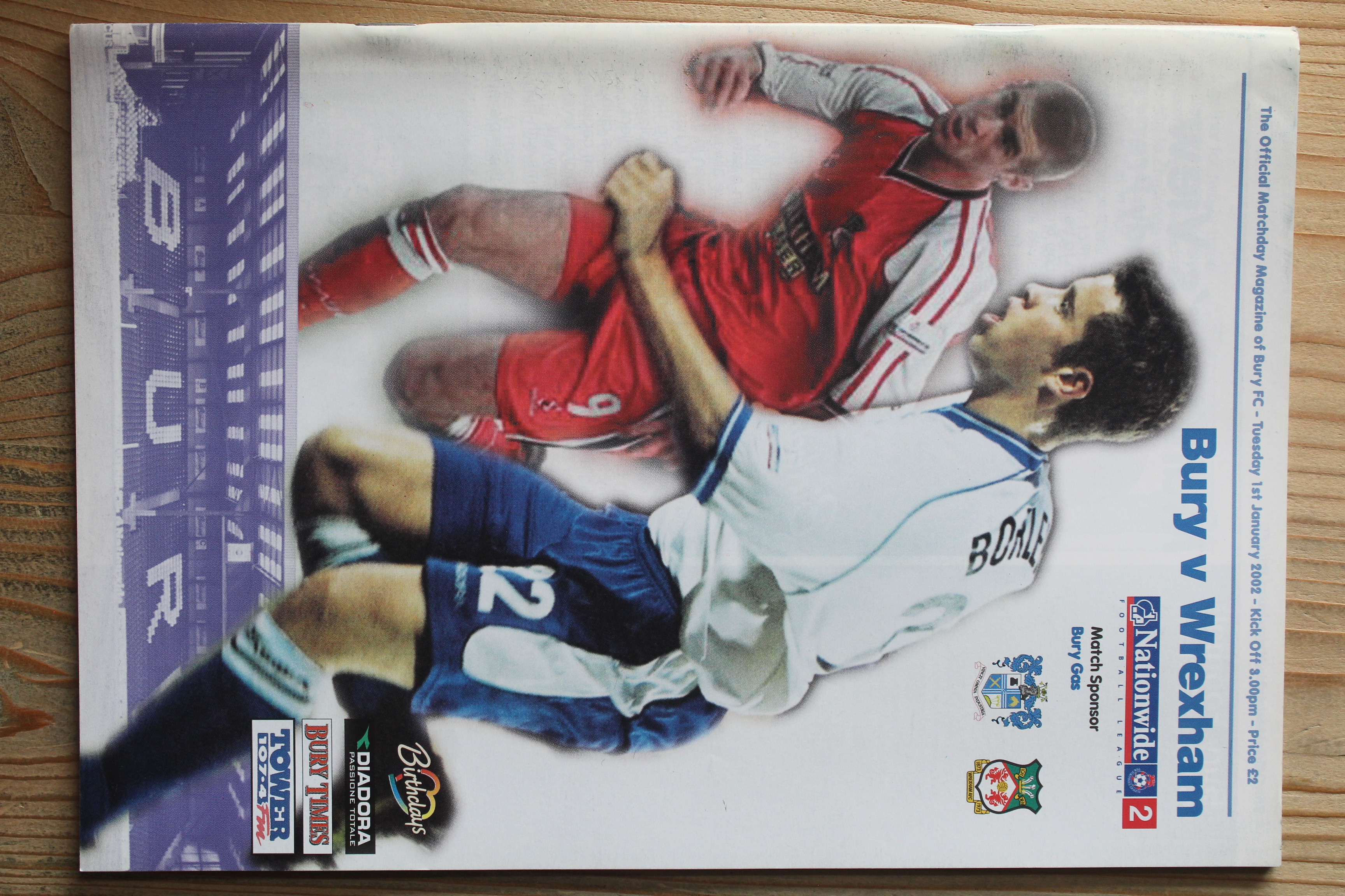 Bury FC v Wrexham FC