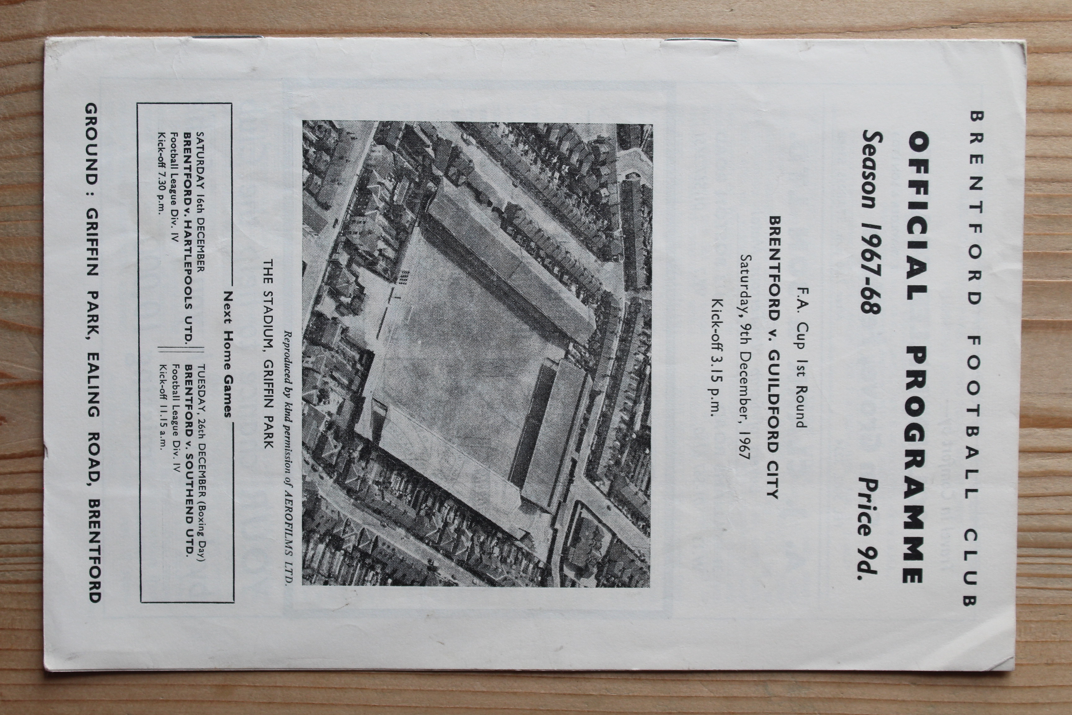 Brentford FC v Guildford City