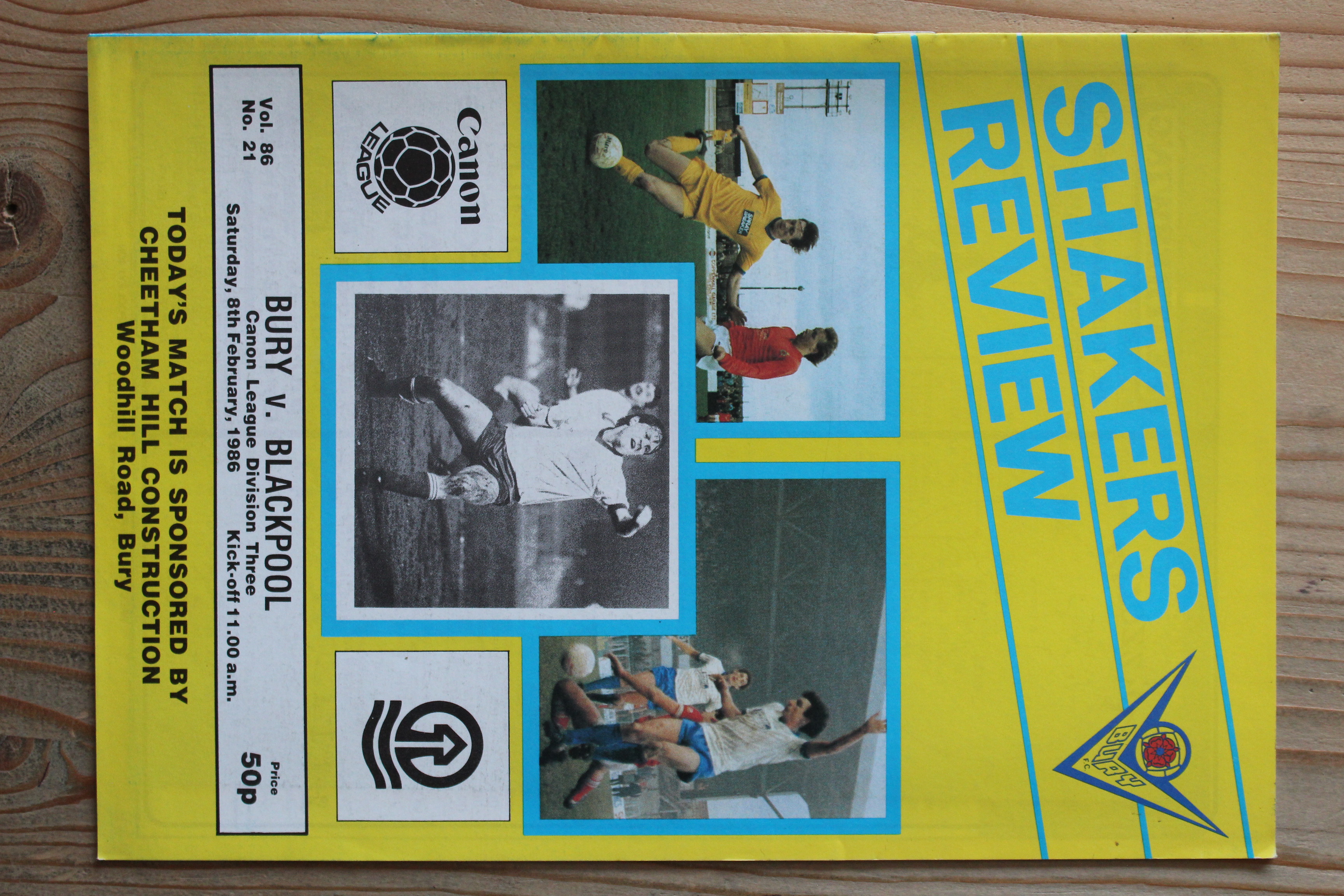 Bury FC v Blackpool FC