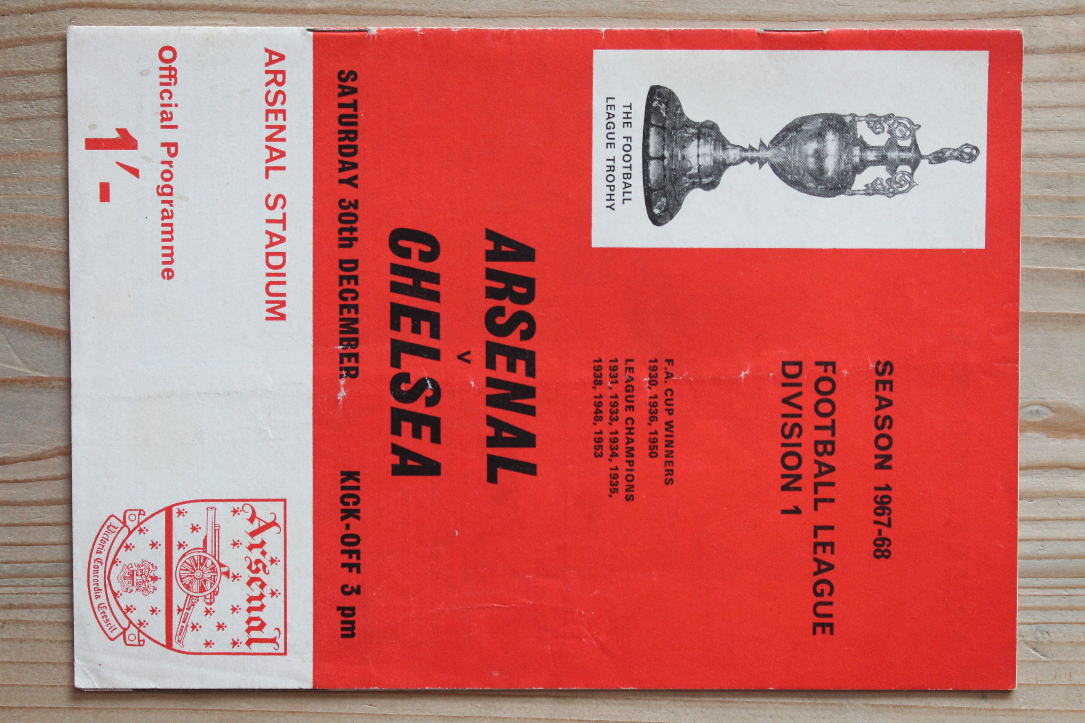 Arsenal FC v Chelsea FC