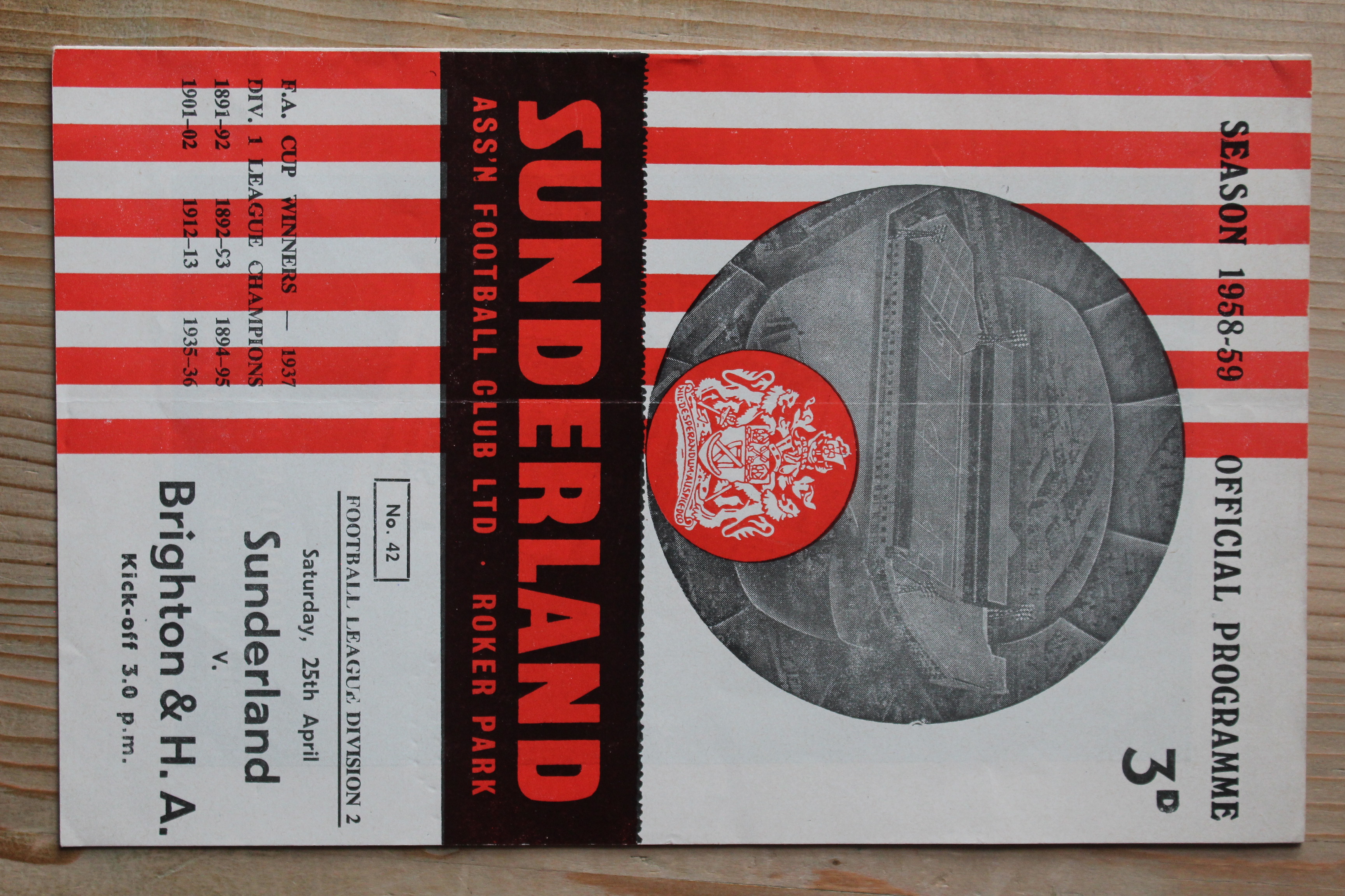 Sunderland FC v Brighton & Hove Albion FC